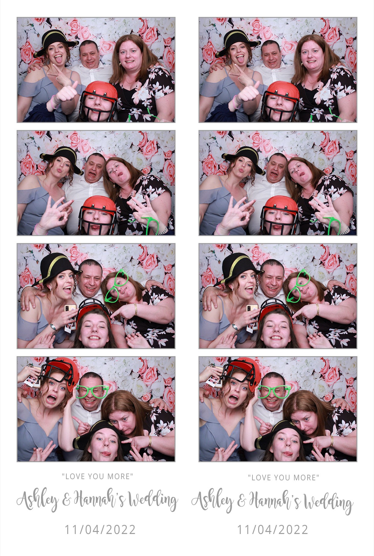 Ashley & Hannah's Wedding  | View more photos from the event at gallery.myphotoboothexperience.co.uk/u/MyPhotoBoothExperienceLtd/Ashley-Hannahs-Wedding