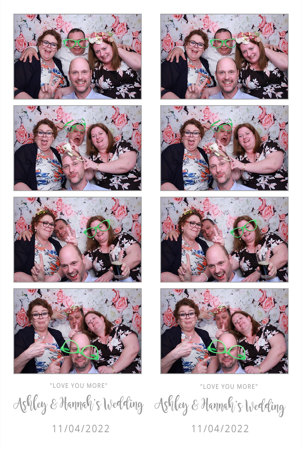 Ashley & Hannah's Wedding  | View more photos from the event at gallery.myphotoboothexperience.co.uk/u/MyPhotoBoothExperienceLtd/Ashley-Hannahs-Wedding