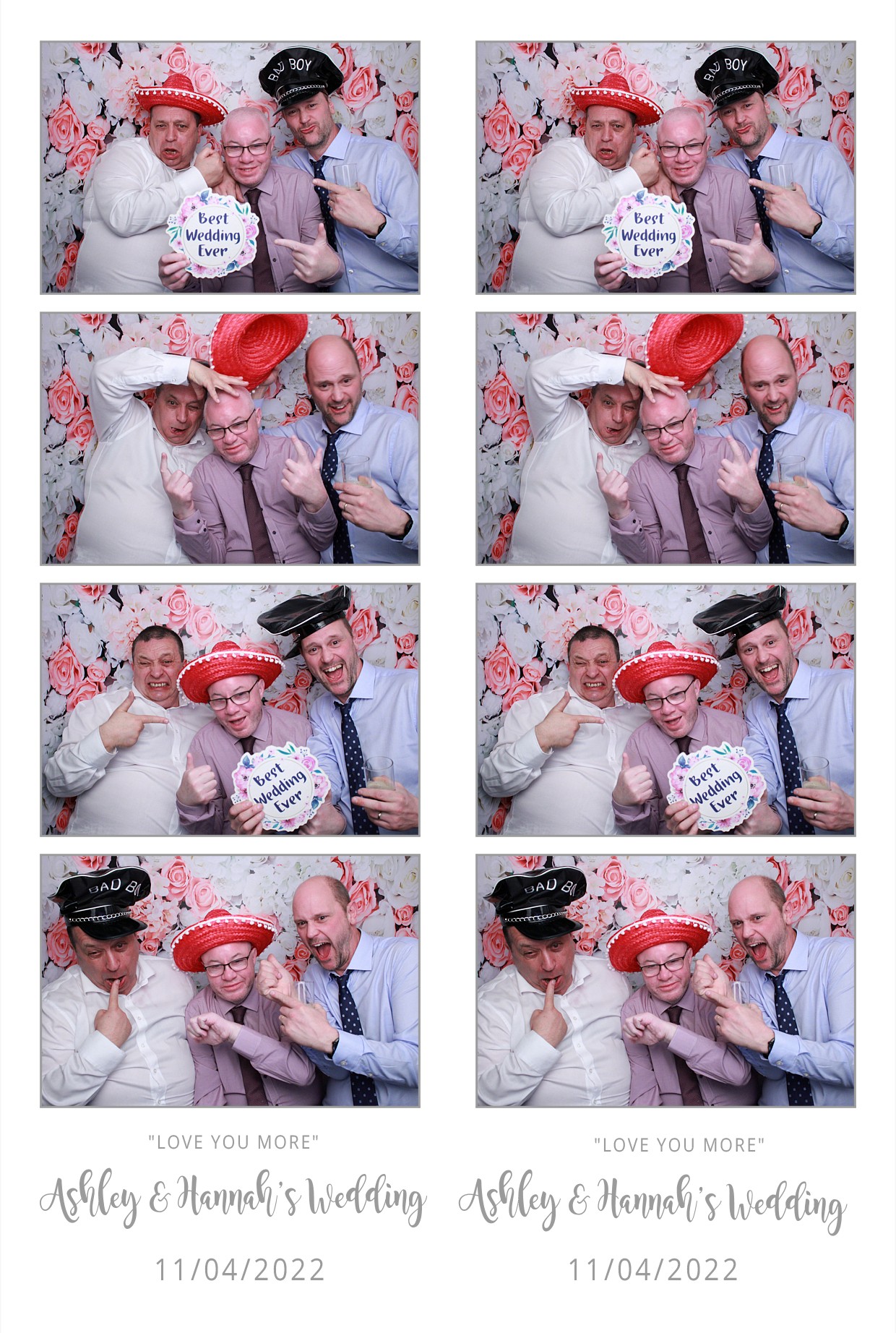 Ashley & Hannah's Wedding  | View more photos from the event at gallery.myphotoboothexperience.co.uk/u/MyPhotoBoothExperienceLtd/Ashley-Hannahs-Wedding