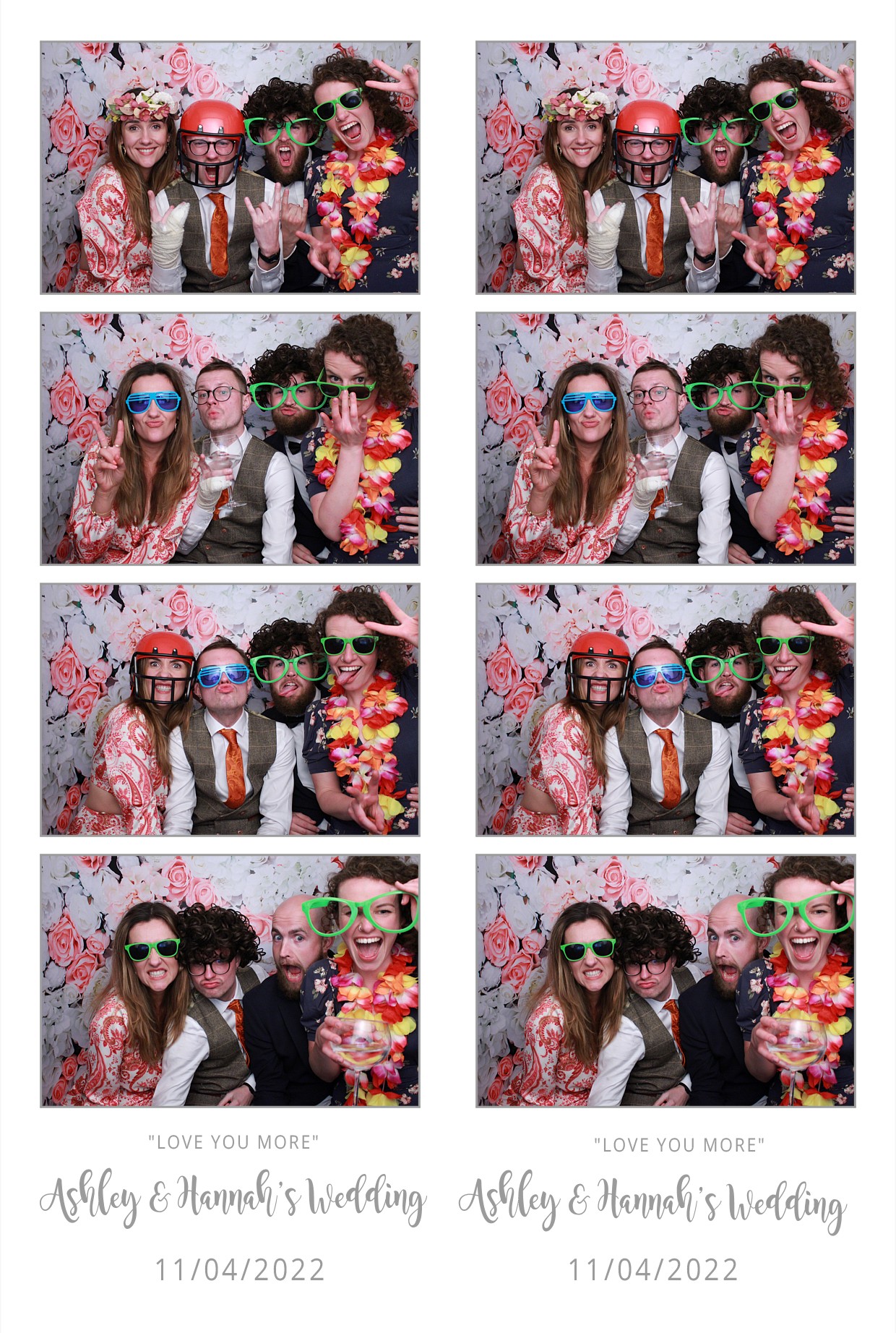 Ashley & Hannah's Wedding  | View more photos from the event at gallery.myphotoboothexperience.co.uk/u/MyPhotoBoothExperienceLtd/Ashley-Hannahs-Wedding