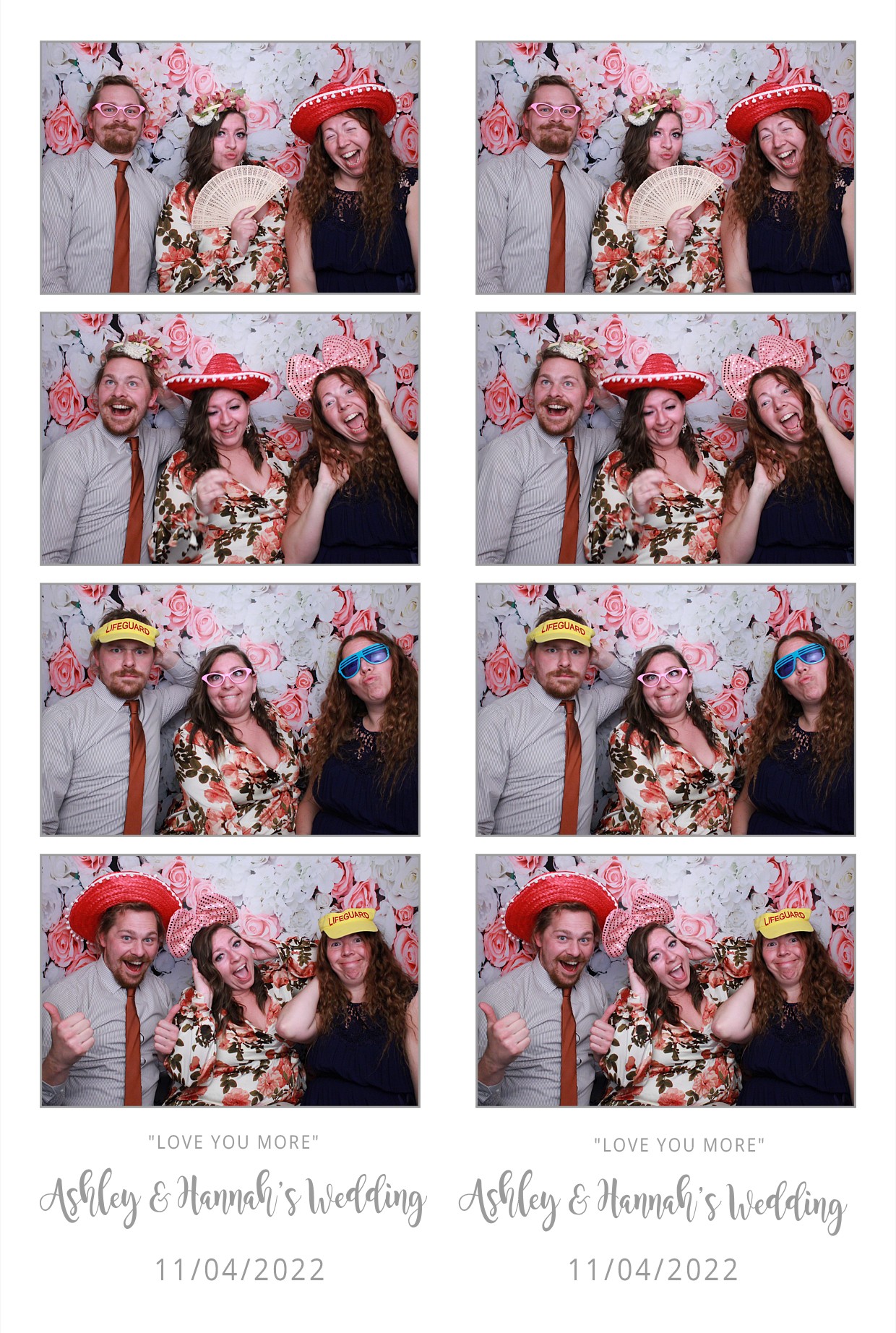 Ashley & Hannah's Wedding  | View more photos from the event at gallery.myphotoboothexperience.co.uk/u/MyPhotoBoothExperienceLtd/Ashley-Hannahs-Wedding