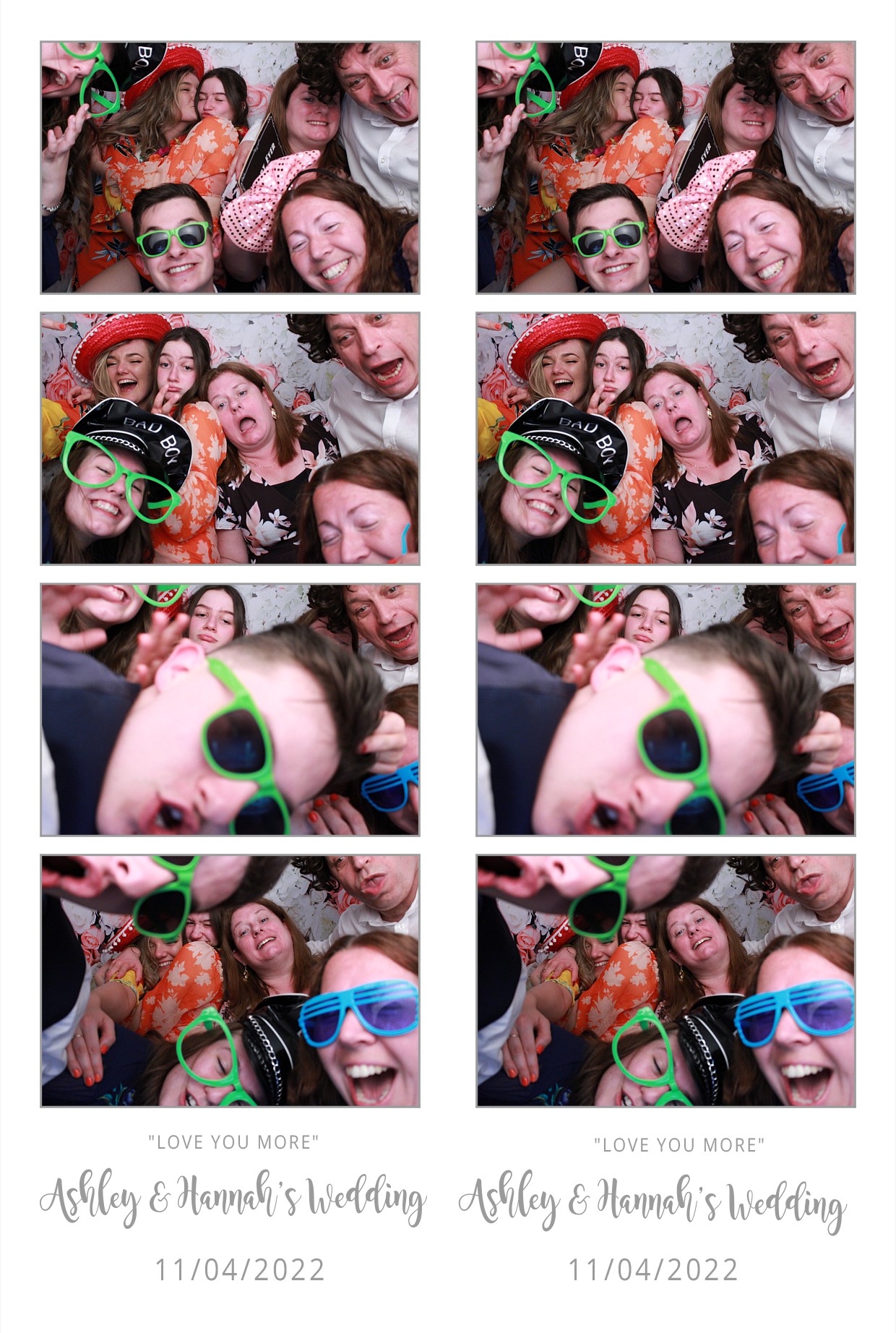 Ashley & Hannah's Wedding  | View more photos from the event at gallery.myphotoboothexperience.co.uk/u/MyPhotoBoothExperienceLtd/Ashley-Hannahs-Wedding