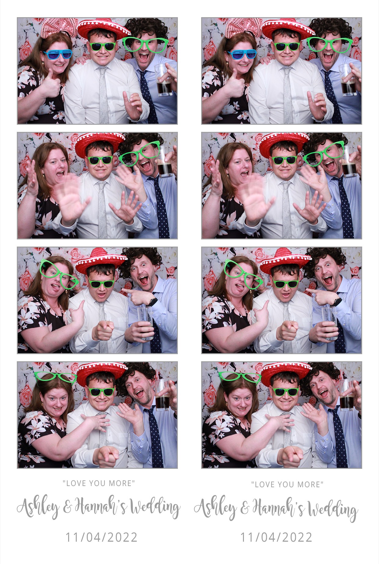Ashley & Hannah's Wedding  | View more photos from the event at gallery.myphotoboothexperience.co.uk/u/MyPhotoBoothExperienceLtd/Ashley-Hannahs-Wedding