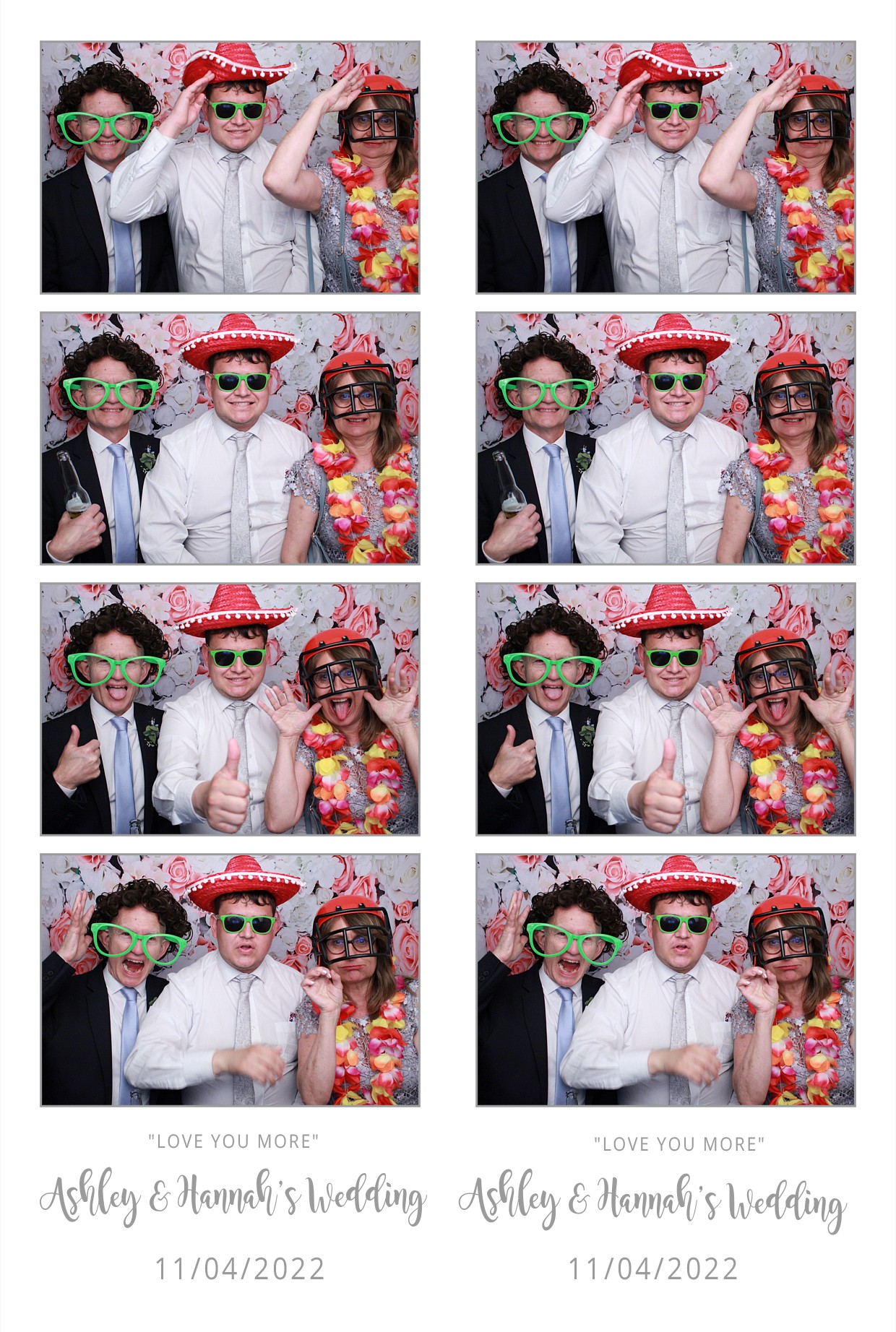 Ashley & Hannah's Wedding  | View more photos from the event at gallery.myphotoboothexperience.co.uk/u/MyPhotoBoothExperienceLtd/Ashley-Hannahs-Wedding