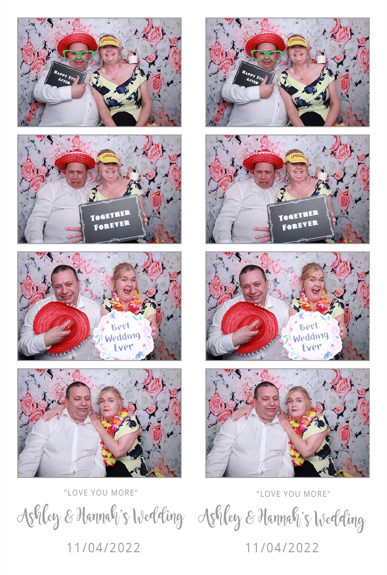 Ashley & Hannah's Wedding  | View more photos from the event at gallery.myphotoboothexperience.co.uk/u/MyPhotoBoothExperienceLtd/Ashley-Hannahs-Wedding