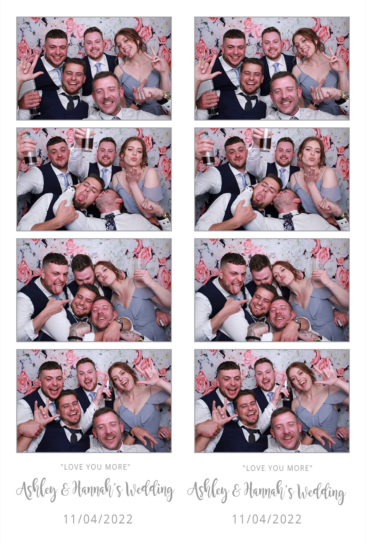 Ashley & Hannah's Wedding  | View more photos from the event at gallery.myphotoboothexperience.co.uk/u/MyPhotoBoothExperienceLtd/Ashley-Hannahs-Wedding