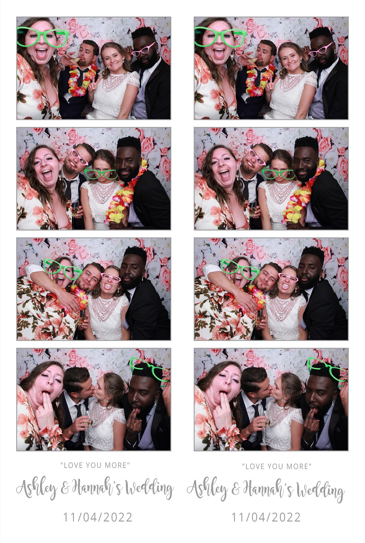 Ashley & Hannah's Wedding  | View more photos from the event at gallery.myphotoboothexperience.co.uk/u/MyPhotoBoothExperienceLtd/Ashley-Hannahs-Wedding