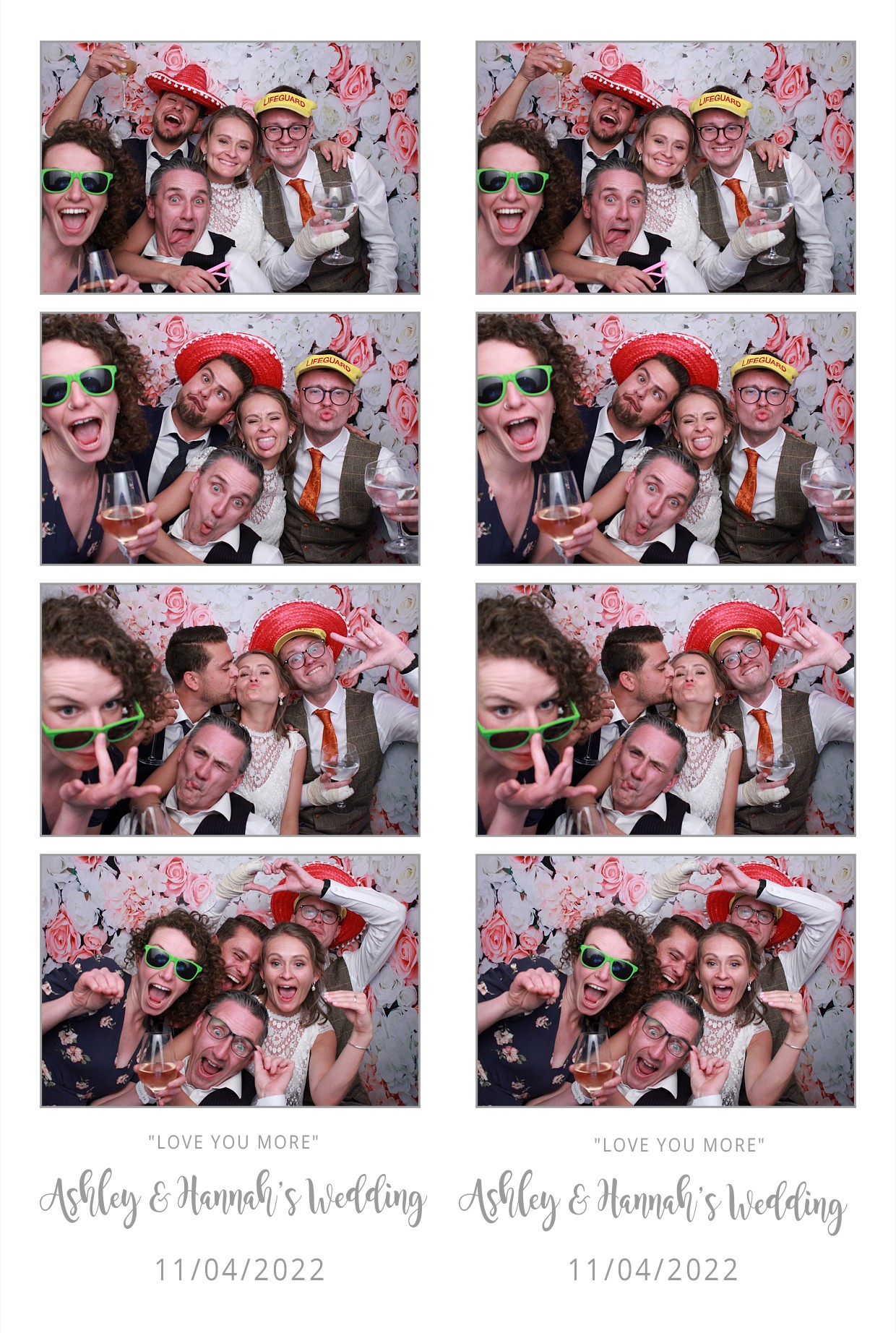 Ashley & Hannah's Wedding  | View more photos from the event at gallery.myphotoboothexperience.co.uk/u/MyPhotoBoothExperienceLtd/Ashley-Hannahs-Wedding