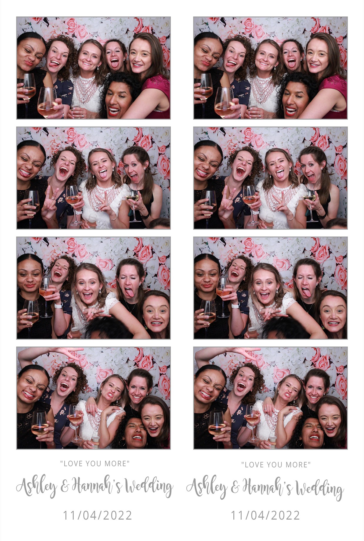 Ashley & Hannah's Wedding  | View more photos from the event at gallery.myphotoboothexperience.co.uk/u/MyPhotoBoothExperienceLtd/Ashley-Hannahs-Wedding
