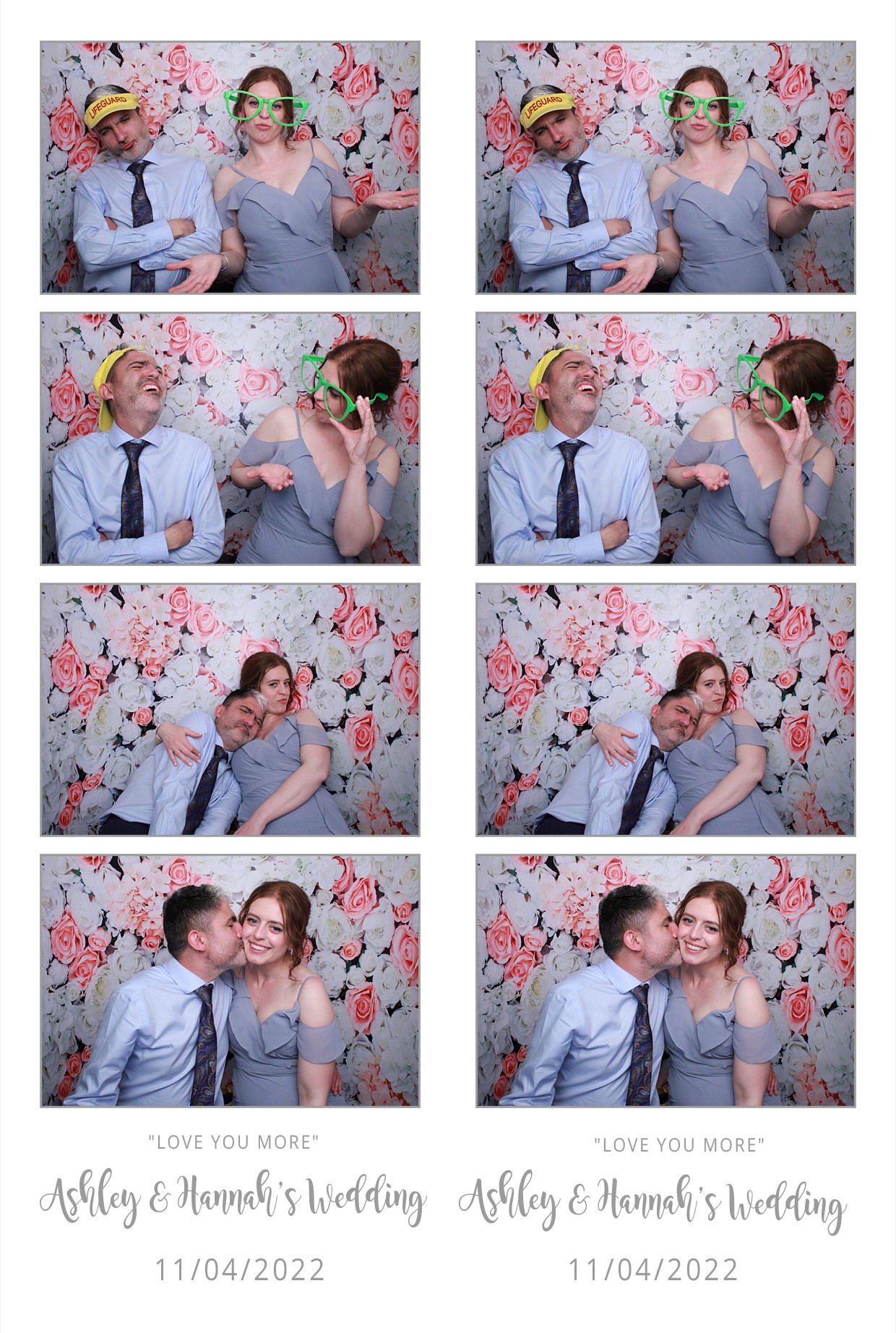 Ashley & Hannah's Wedding  | View more photos from the event at gallery.myphotoboothexperience.co.uk/u/MyPhotoBoothExperienceLtd/Ashley-Hannahs-Wedding