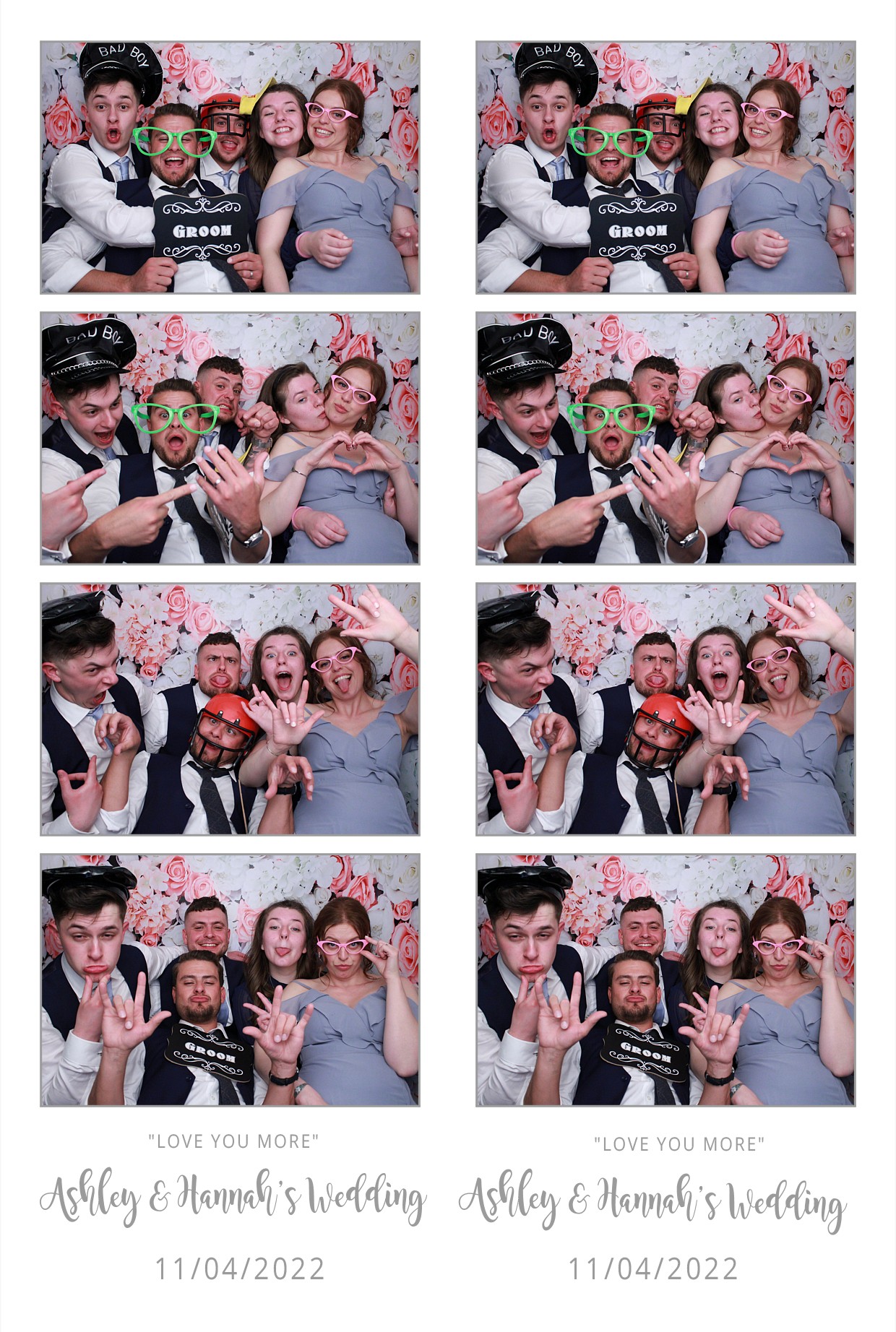 Ashley & Hannah's Wedding  | View more photos from the event at gallery.myphotoboothexperience.co.uk/u/MyPhotoBoothExperienceLtd/Ashley-Hannahs-Wedding