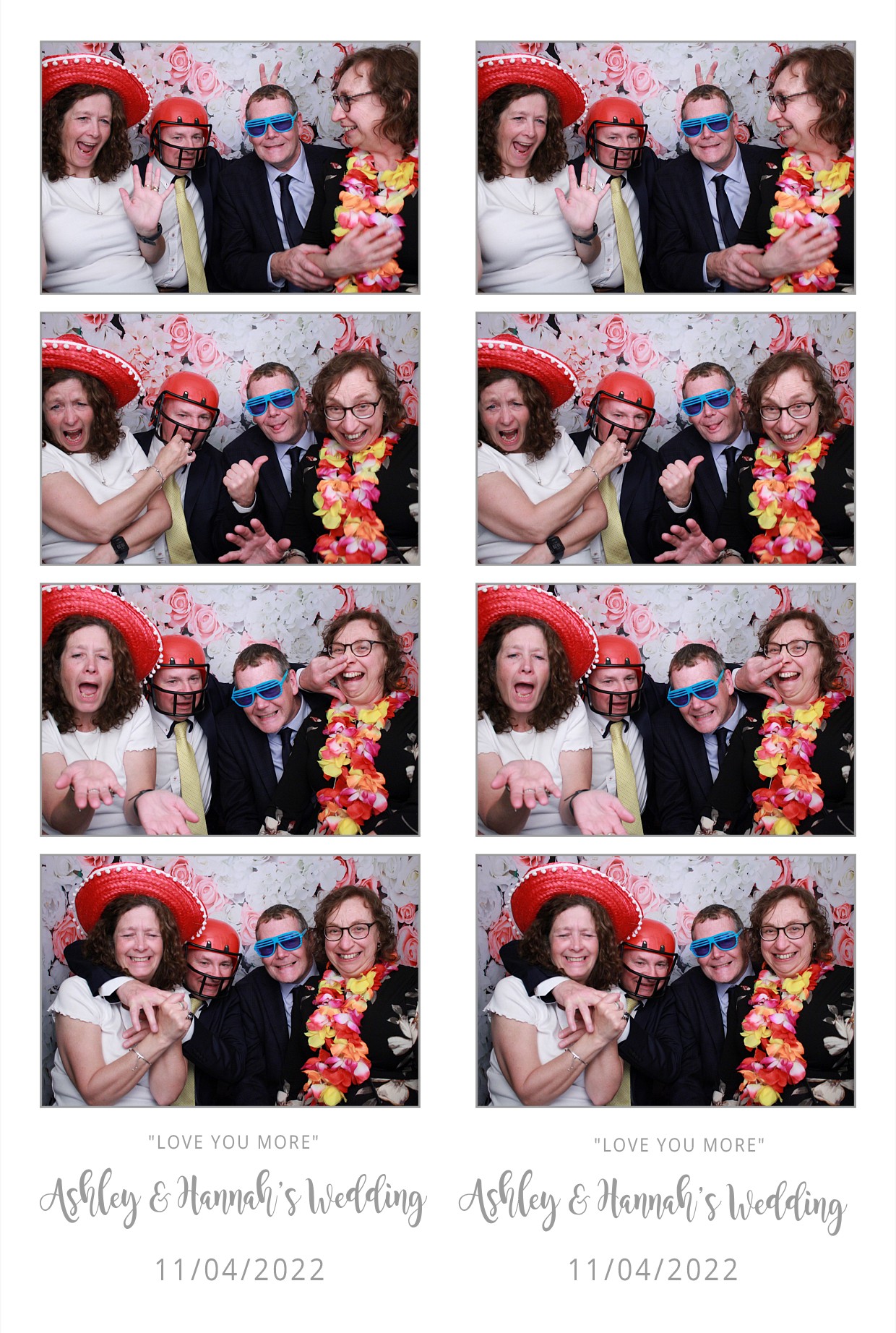 Ashley & Hannah's Wedding  | View more photos from the event at gallery.myphotoboothexperience.co.uk/u/MyPhotoBoothExperienceLtd/Ashley-Hannahs-Wedding