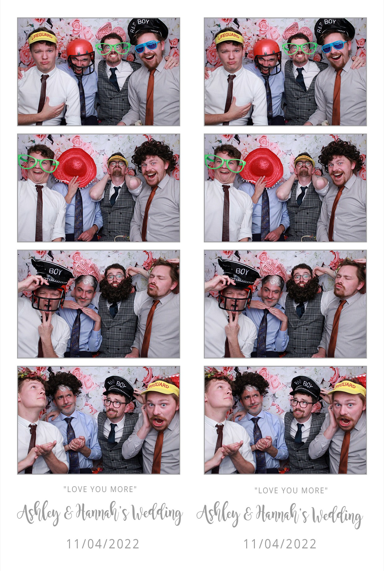 Ashley & Hannah's Wedding  | View more photos from the event at gallery.myphotoboothexperience.co.uk/u/MyPhotoBoothExperienceLtd/Ashley-Hannahs-Wedding