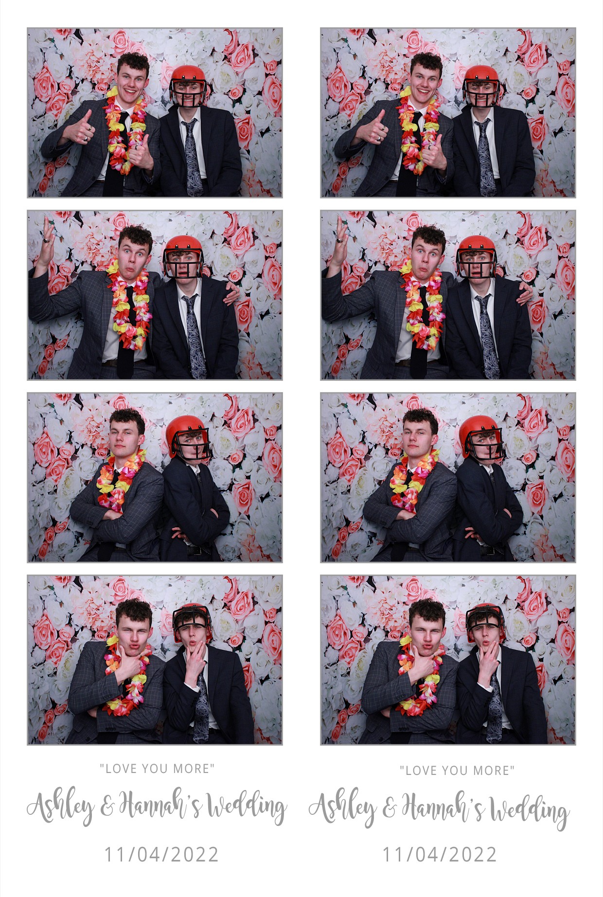 Ashley & Hannah's Wedding  | View more photos from the event at gallery.myphotoboothexperience.co.uk/u/MyPhotoBoothExperienceLtd/Ashley-Hannahs-Wedding