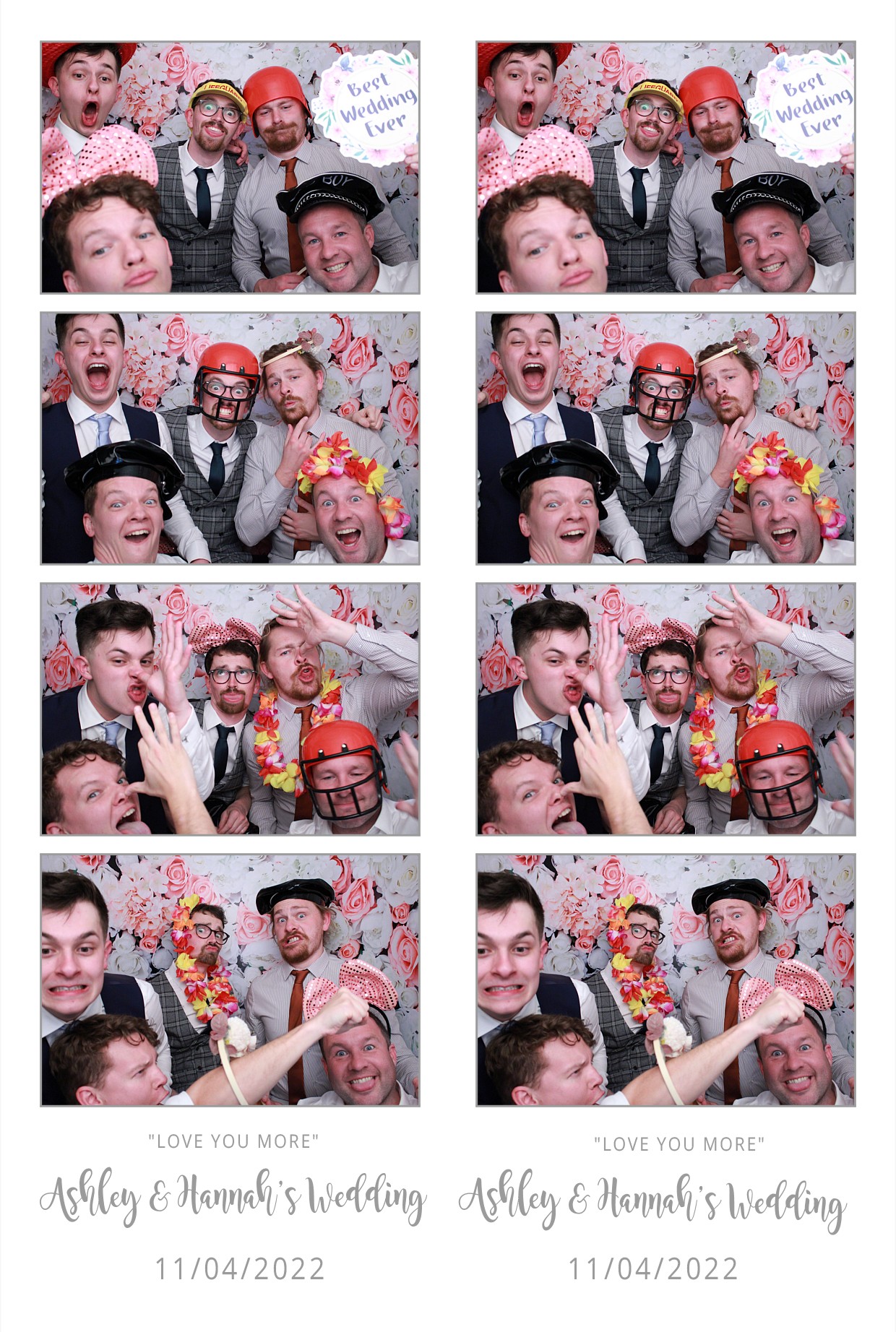 Ashley & Hannah's Wedding  | View more photos from the event at gallery.myphotoboothexperience.co.uk/u/MyPhotoBoothExperienceLtd/Ashley-Hannahs-Wedding