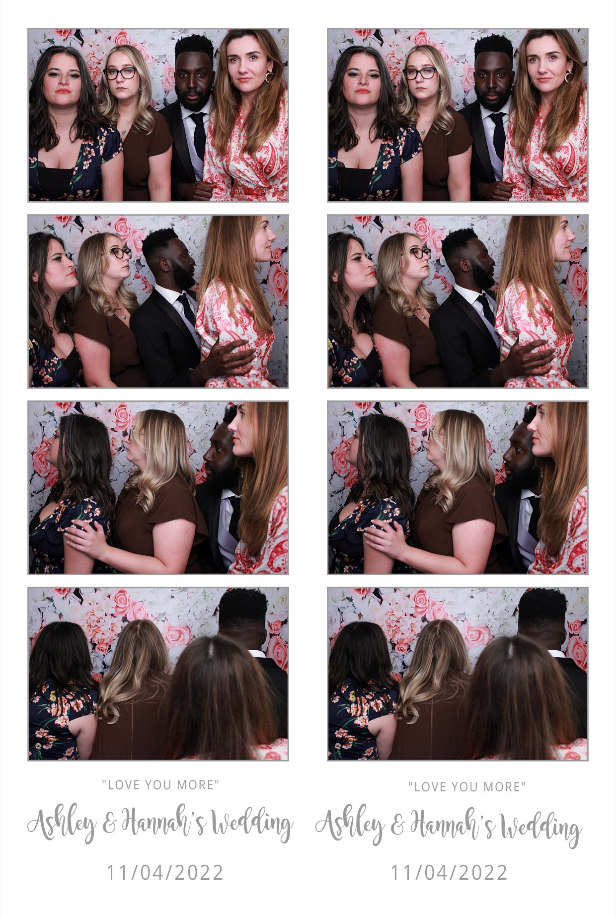 Ashley & Hannah's Wedding  | View more photos from the event at gallery.myphotoboothexperience.co.uk/u/MyPhotoBoothExperienceLtd/Ashley-Hannahs-Wedding