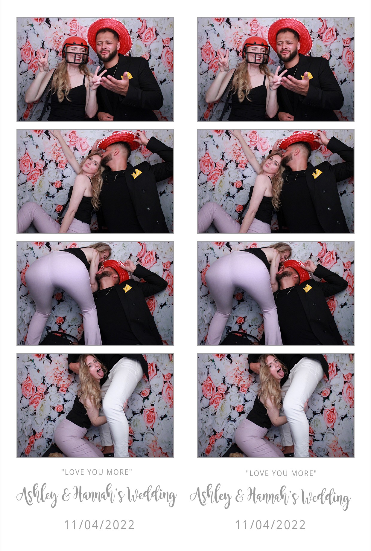 Ashley & Hannah's Wedding  | View more photos from the event at gallery.myphotoboothexperience.co.uk/u/MyPhotoBoothExperienceLtd/Ashley-Hannahs-Wedding