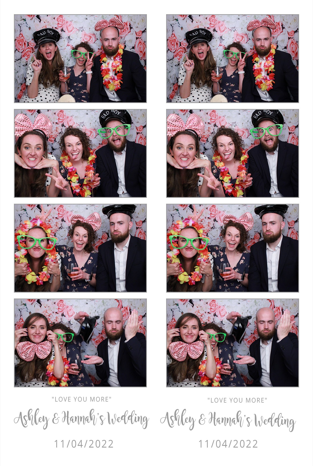 Ashley & Hannah's Wedding  | View more photos from the event at gallery.myphotoboothexperience.co.uk/u/MyPhotoBoothExperienceLtd/Ashley-Hannahs-Wedding