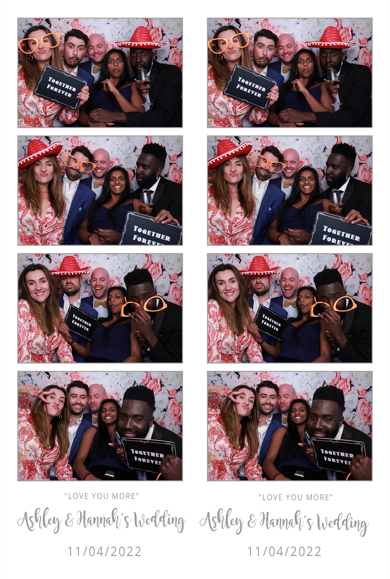 Ashley & Hannah's Wedding  | View more photos from the event at gallery.myphotoboothexperience.co.uk/u/MyPhotoBoothExperienceLtd/Ashley-Hannahs-Wedding