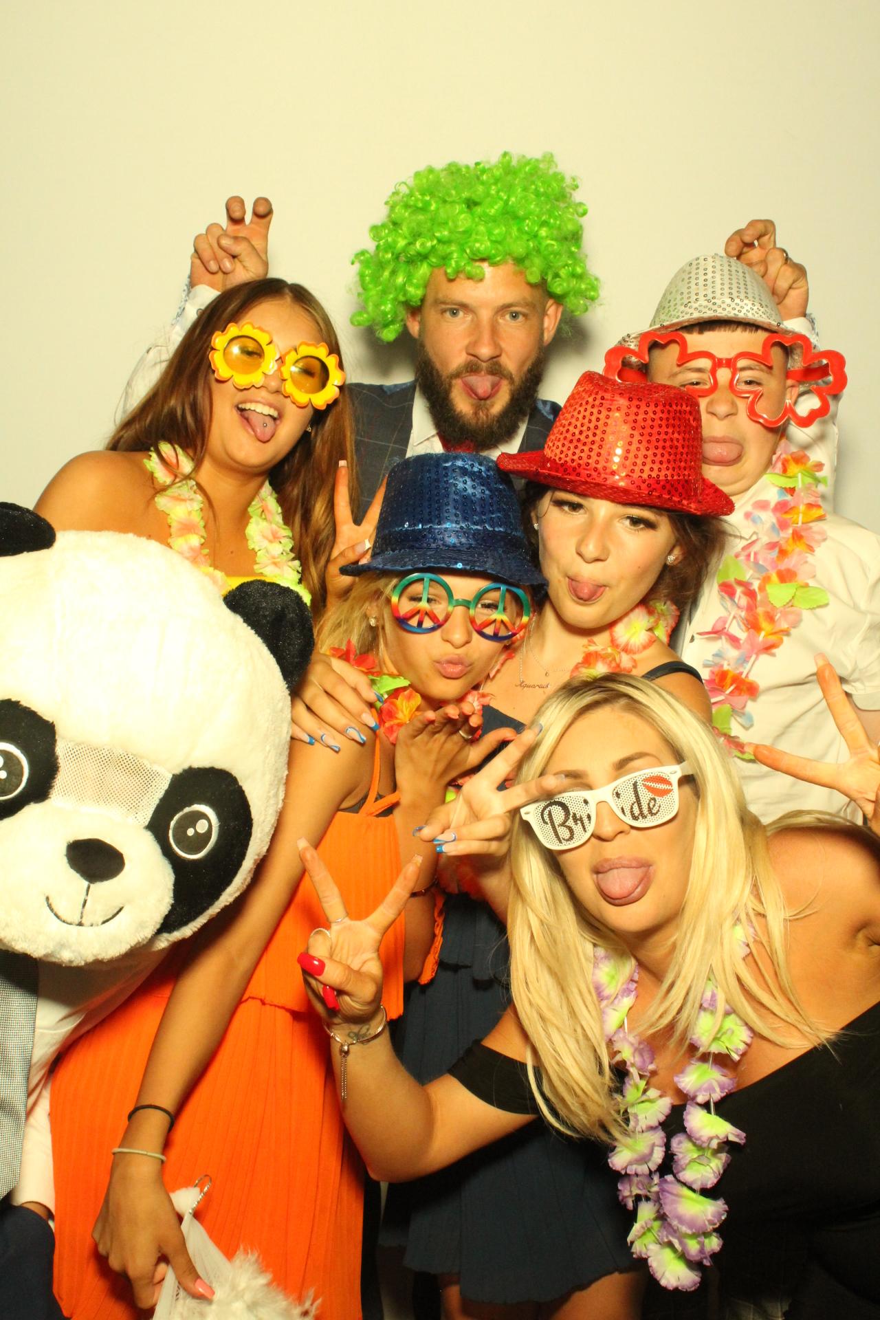 Becky & Merlyn's Wedding  | View more photos from the event at gallery.myphotoboothexperience.co.uk/u/MyPhotoBoothExperienceLtd/Becky-Merlyns-Wedding