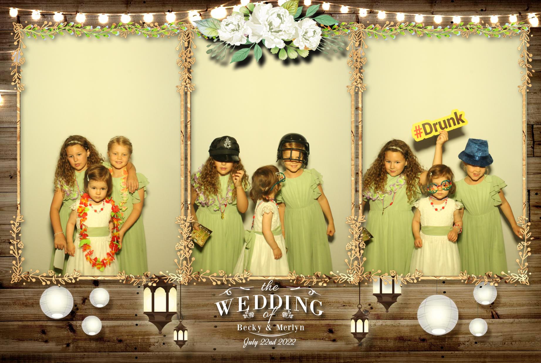 Becky & Merlyn's Wedding  | View more photos from the event at gallery.myphotoboothexperience.co.uk/u/MyPhotoBoothExperienceLtd/Becky-Merlyns-Wedding