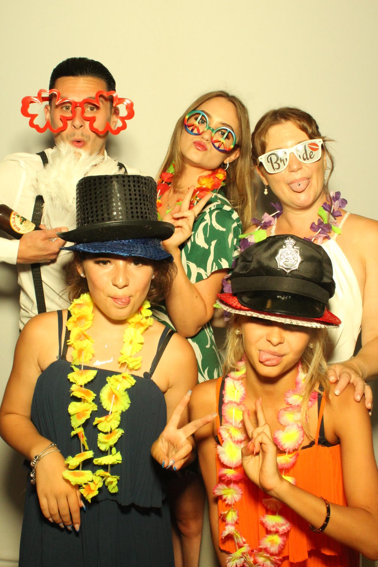 Becky & Merlyn's Wedding  | View more photos from the event at gallery.myphotoboothexperience.co.uk/u/MyPhotoBoothExperienceLtd/Becky-Merlyns-Wedding