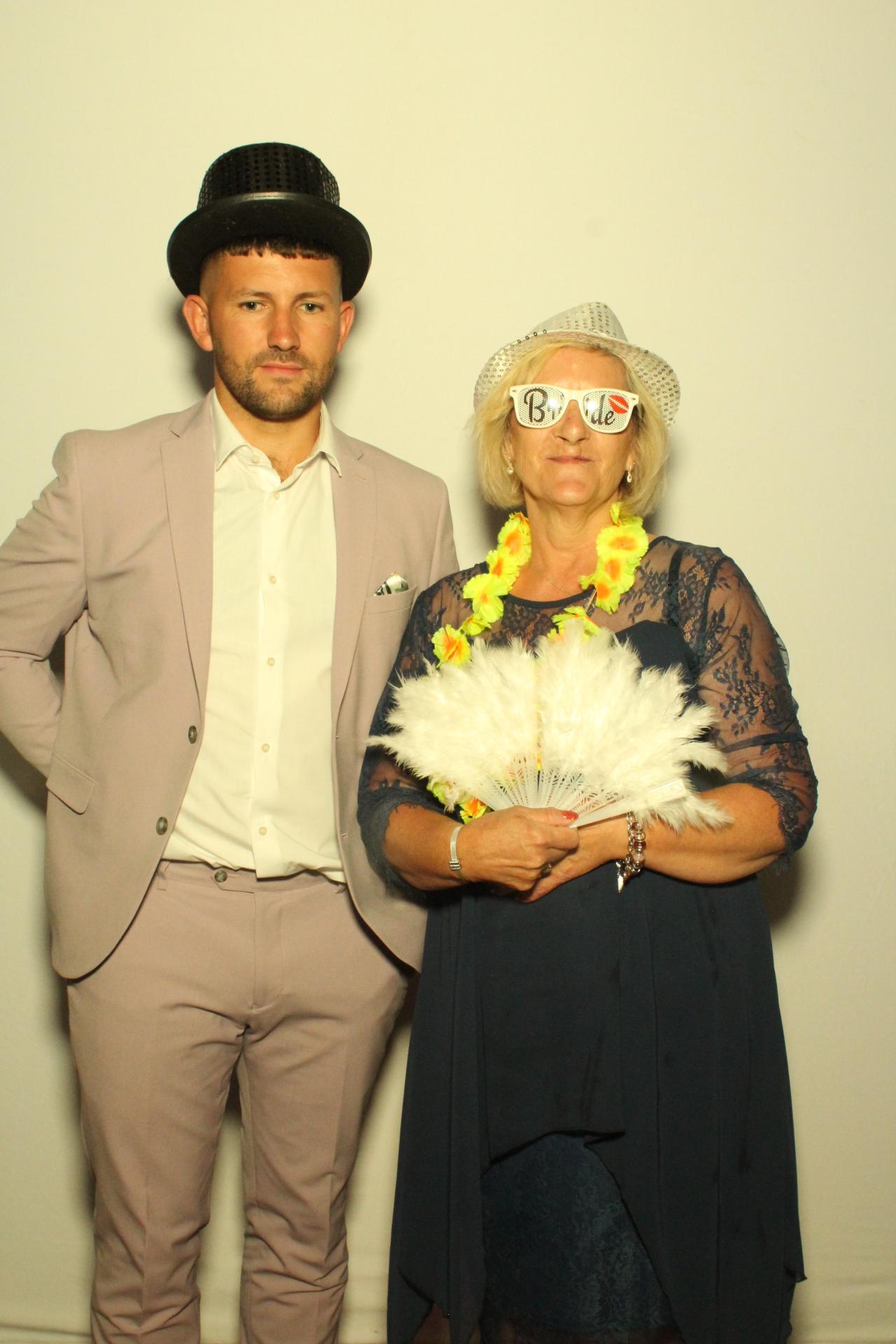 Becky & Merlyn's Wedding  | View more photos from the event at gallery.myphotoboothexperience.co.uk/u/MyPhotoBoothExperienceLtd/Becky-Merlyns-Wedding