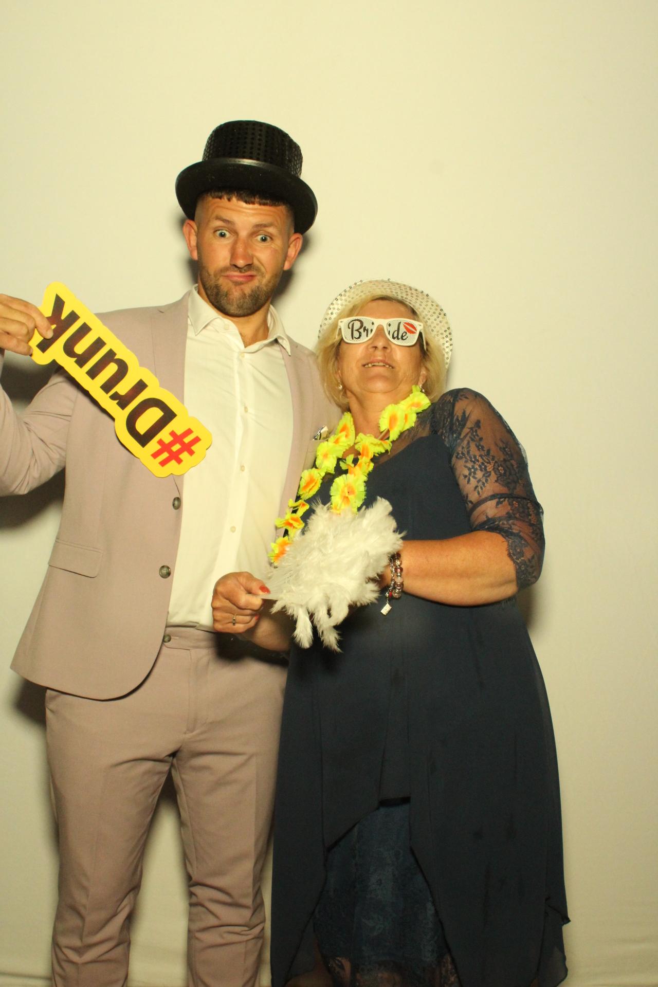 Becky & Merlyn's Wedding  | View more photos from the event at gallery.myphotoboothexperience.co.uk/u/MyPhotoBoothExperienceLtd/Becky-Merlyns-Wedding