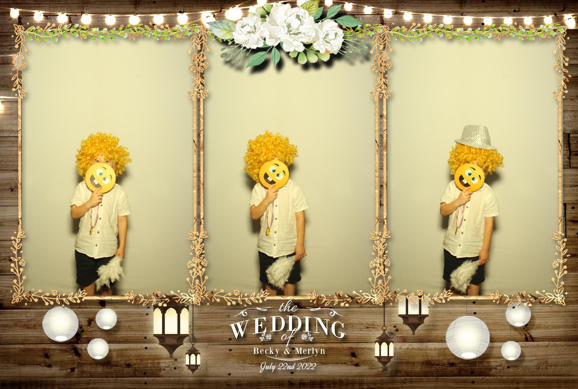 Becky & Merlyn's Wedding  | View more photos from the event at gallery.myphotoboothexperience.co.uk/u/MyPhotoBoothExperienceLtd/Becky-Merlyns-Wedding