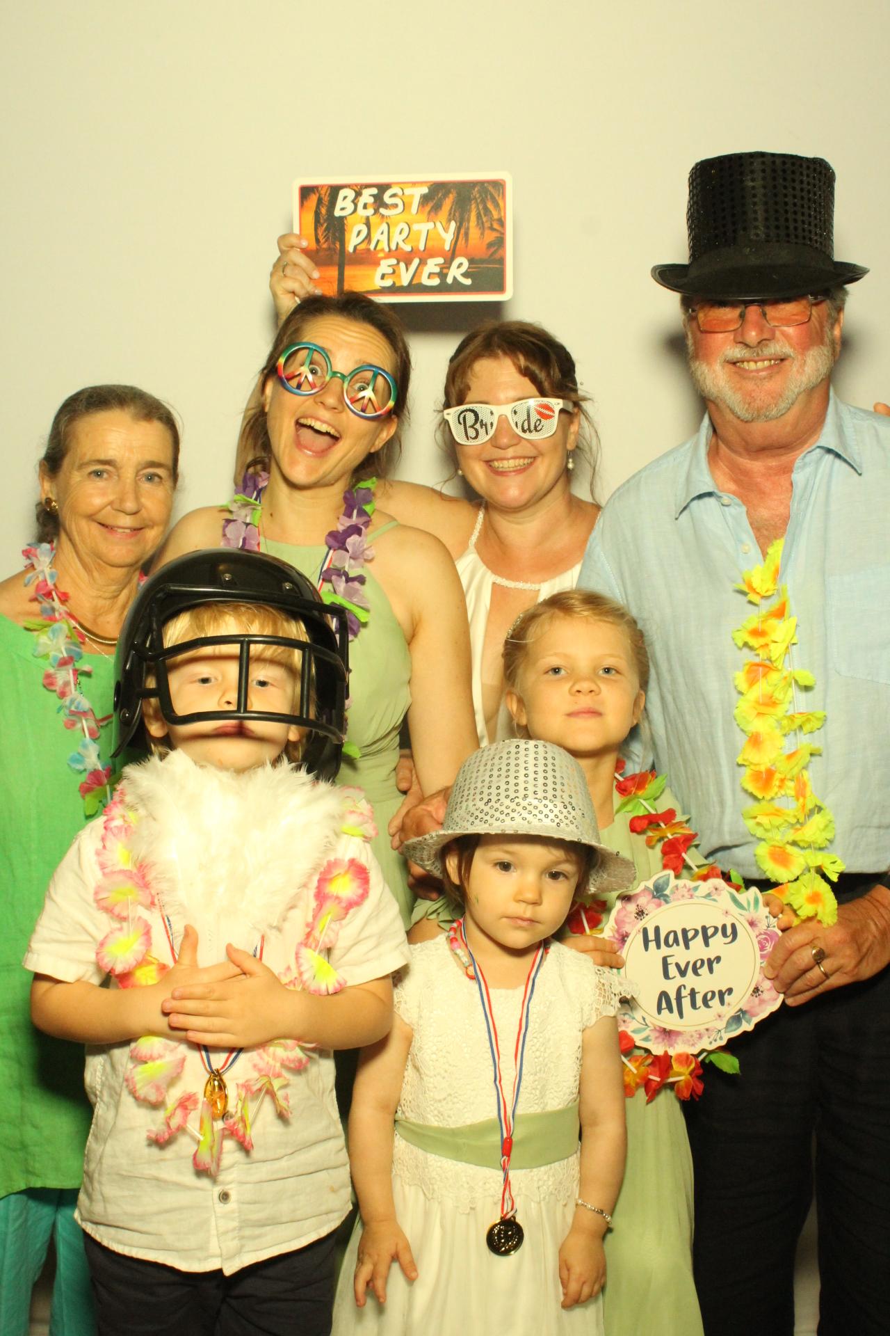Becky & Merlyn's Wedding  | View more photos from the event at gallery.myphotoboothexperience.co.uk/u/MyPhotoBoothExperienceLtd/Becky-Merlyns-Wedding