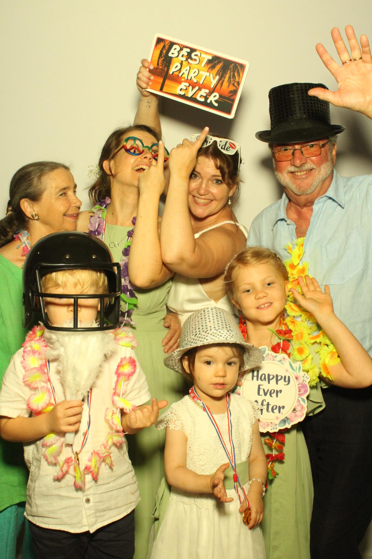 Becky & Merlyn's Wedding  | View more photos from the event at gallery.myphotoboothexperience.co.uk/u/MyPhotoBoothExperienceLtd/Becky-Merlyns-Wedding