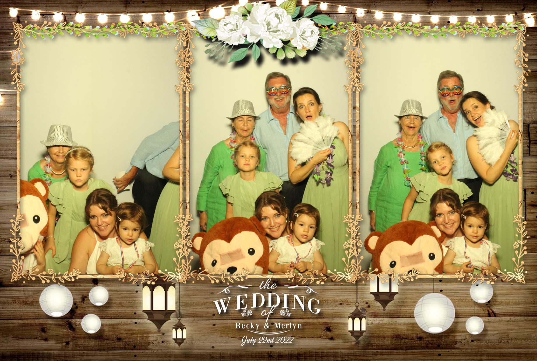 Becky & Merlyn's Wedding  | View more photos from the event at gallery.myphotoboothexperience.co.uk/u/MyPhotoBoothExperienceLtd/Becky-Merlyns-Wedding