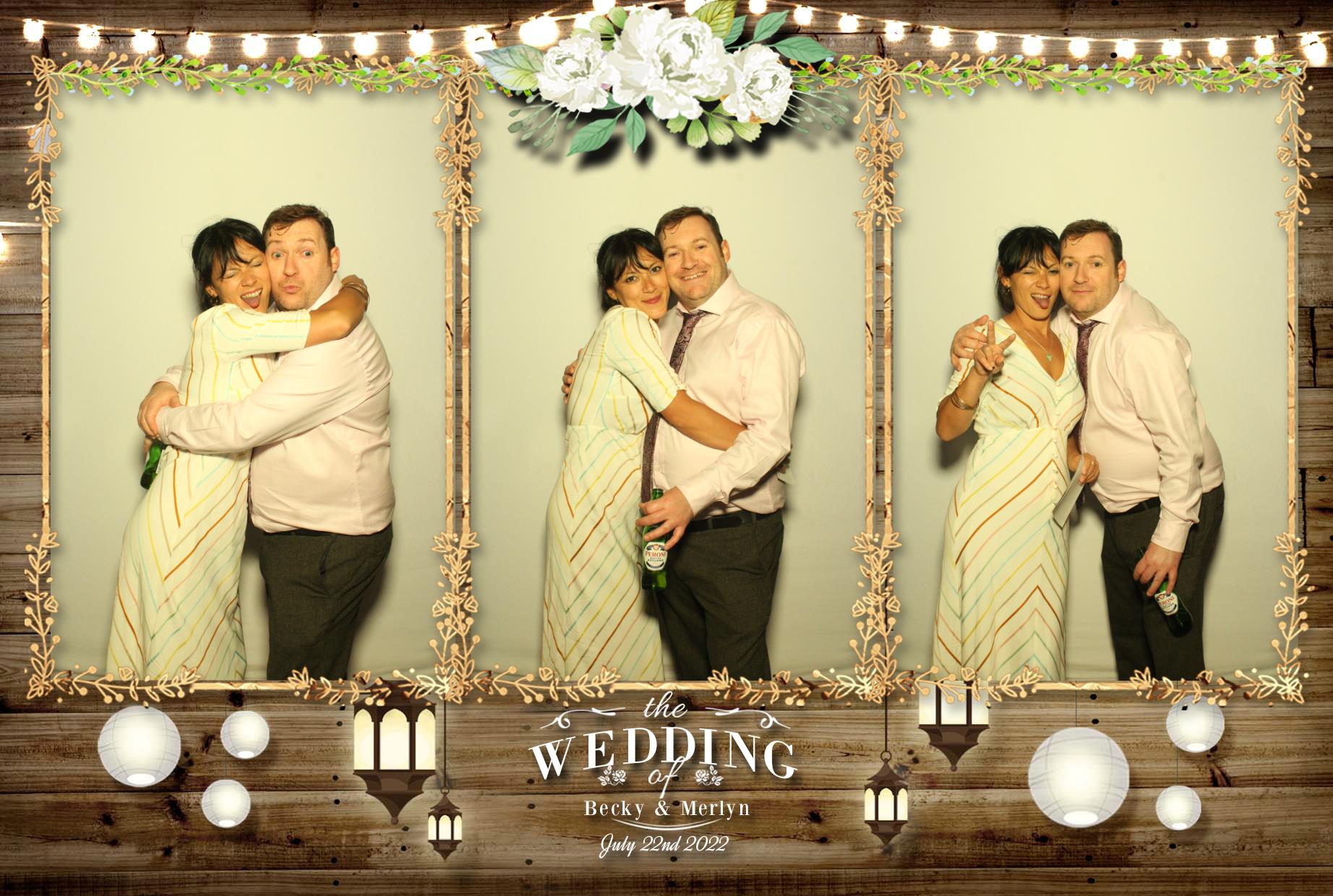 Becky & Merlyn's Wedding  | View more photos from the event at gallery.myphotoboothexperience.co.uk/u/MyPhotoBoothExperienceLtd/Becky-Merlyns-Wedding