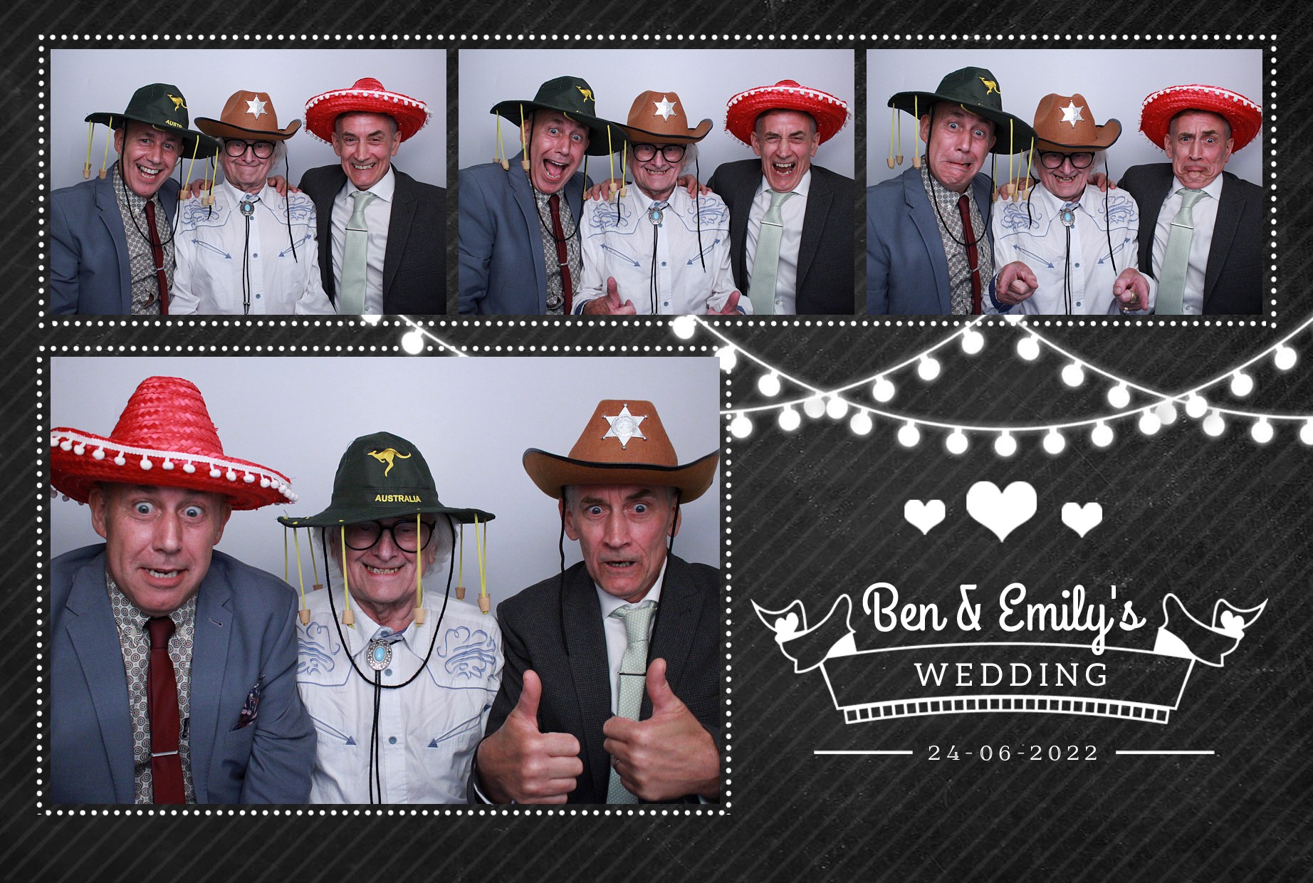 Ben & Emily's Wedding  | View more photos from the event at gallery.myphotoboothexperience.co.uk/u/MyPhotoBoothExperienceLtd/Ben-Emilys-Wedding