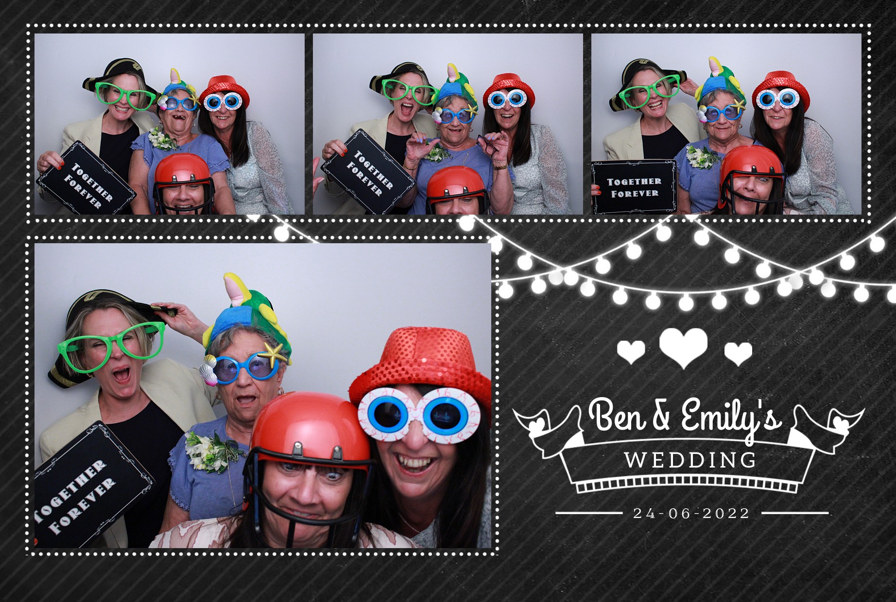 Ben & Emily's Wedding  | View more photos from the event at gallery.myphotoboothexperience.co.uk/u/MyPhotoBoothExperienceLtd/Ben-Emilys-Wedding