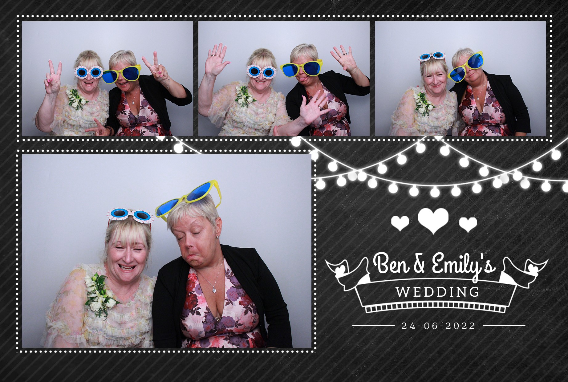 Ben & Emily's Wedding  | View more photos from the event at gallery.myphotoboothexperience.co.uk/u/MyPhotoBoothExperienceLtd/Ben-Emilys-Wedding