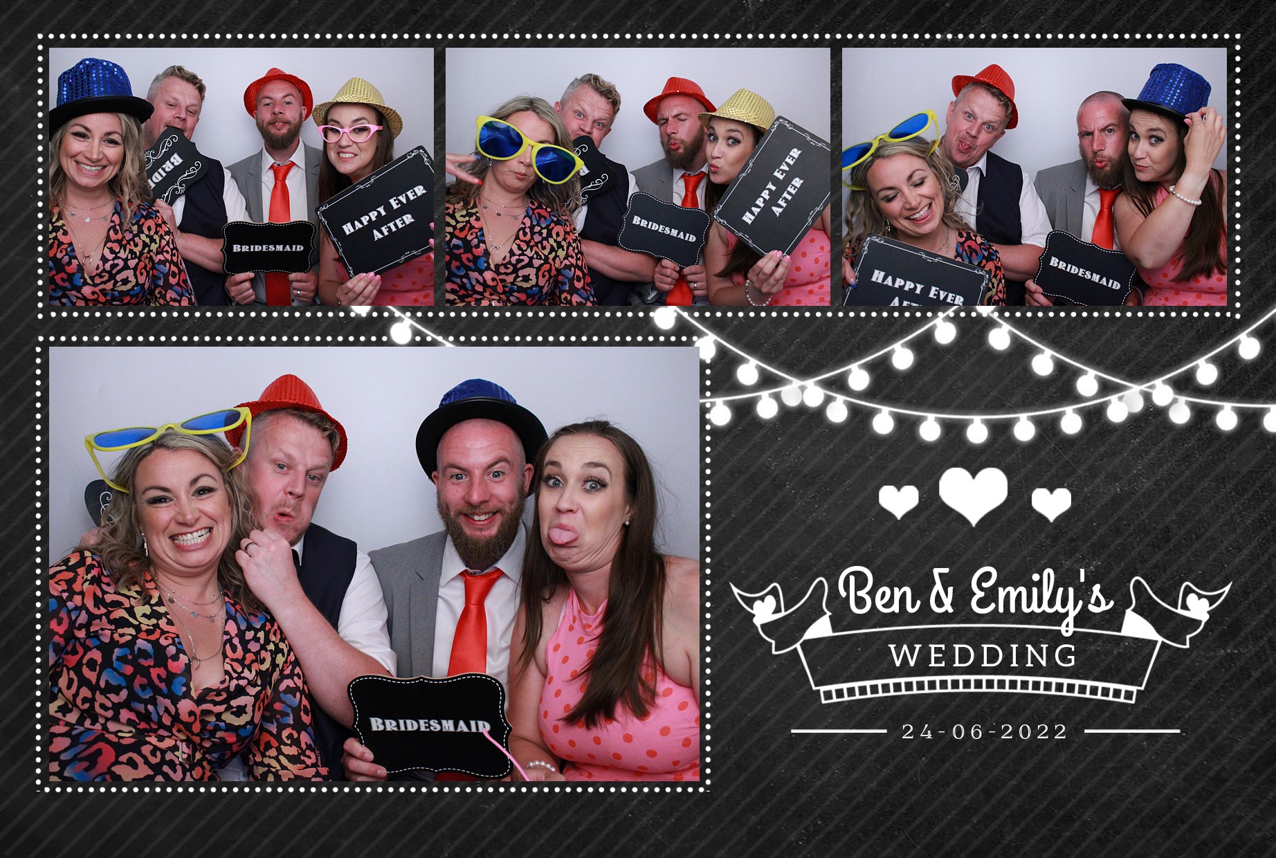 Ben & Emily's Wedding  | View more photos from the event at gallery.myphotoboothexperience.co.uk/u/MyPhotoBoothExperienceLtd/Ben-Emilys-Wedding