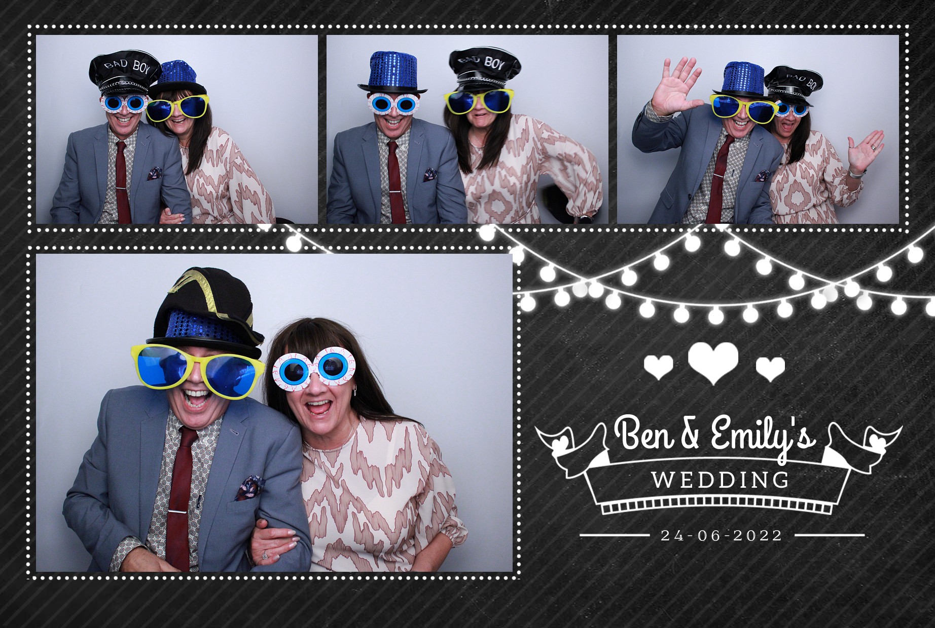 Ben & Emily's Wedding  | View more photos from the event at gallery.myphotoboothexperience.co.uk/u/MyPhotoBoothExperienceLtd/Ben-Emilys-Wedding