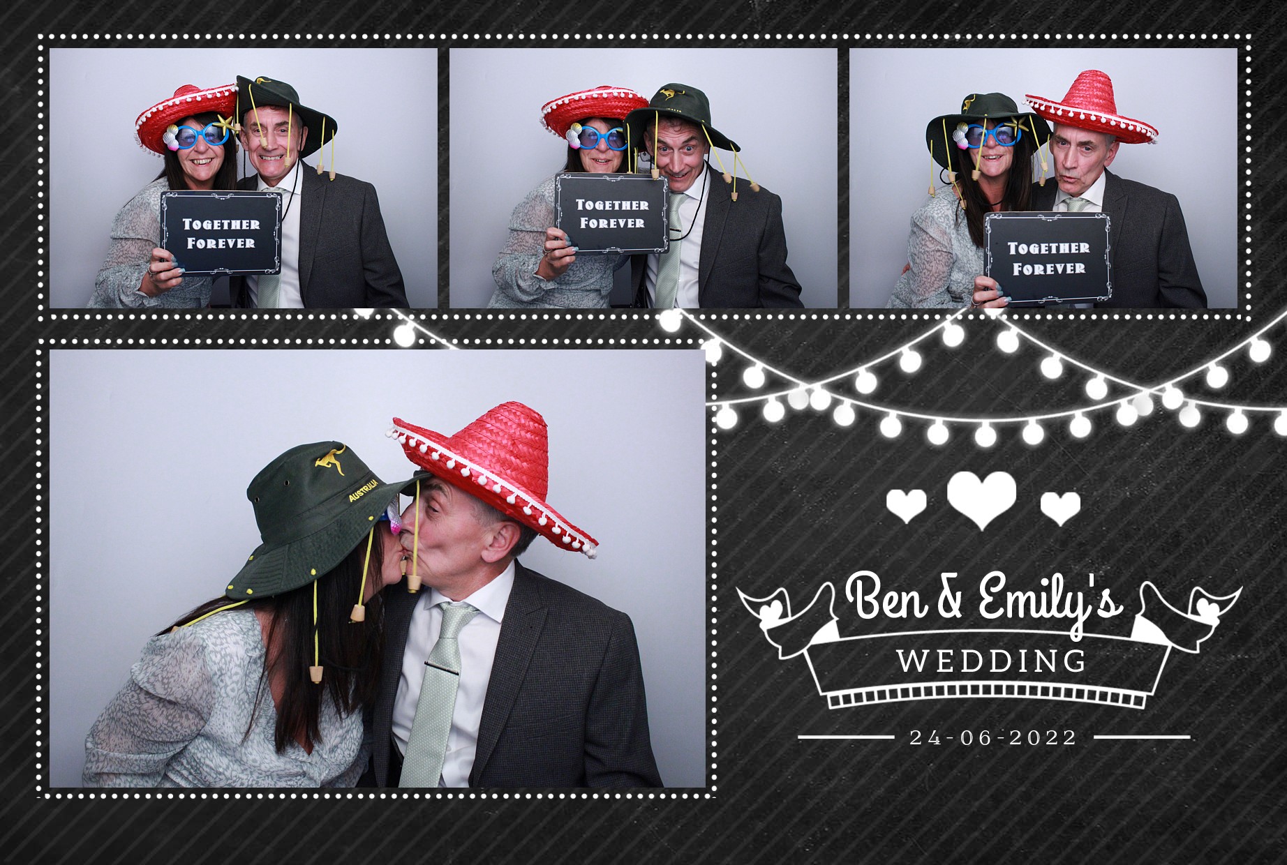 Ben & Emily's Wedding  | View more photos from the event at gallery.myphotoboothexperience.co.uk/u/MyPhotoBoothExperienceLtd/Ben-Emilys-Wedding