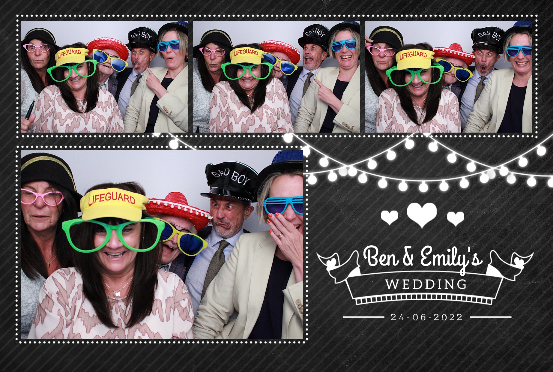 Ben & Emily's Wedding  | View more photos from the event at gallery.myphotoboothexperience.co.uk/u/MyPhotoBoothExperienceLtd/Ben-Emilys-Wedding