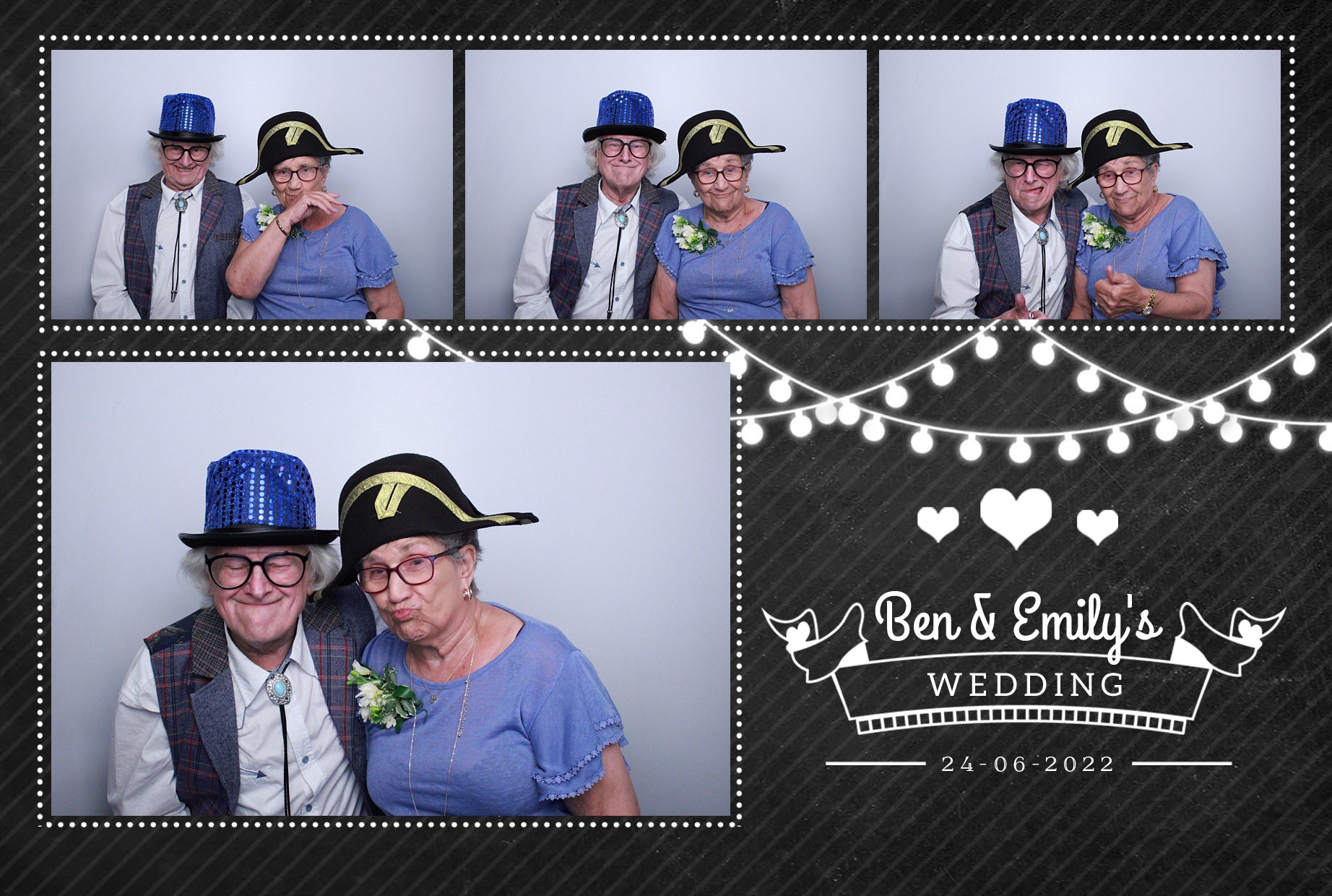 Ben & Emily's Wedding  | View more photos from the event at gallery.myphotoboothexperience.co.uk/u/MyPhotoBoothExperienceLtd/Ben-Emilys-Wedding