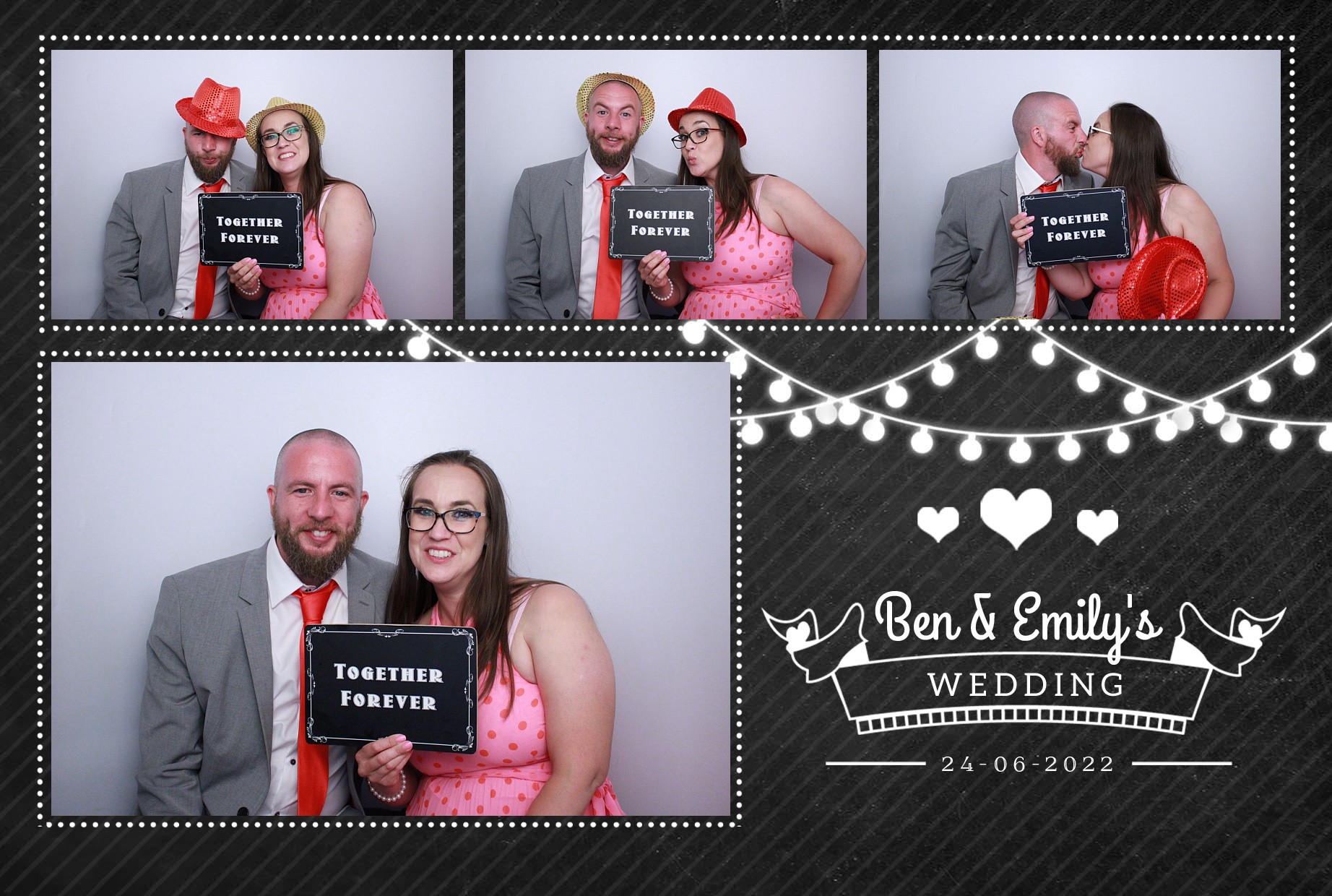Ben & Emily's Wedding  | View more photos from the event at gallery.myphotoboothexperience.co.uk/u/MyPhotoBoothExperienceLtd/Ben-Emilys-Wedding