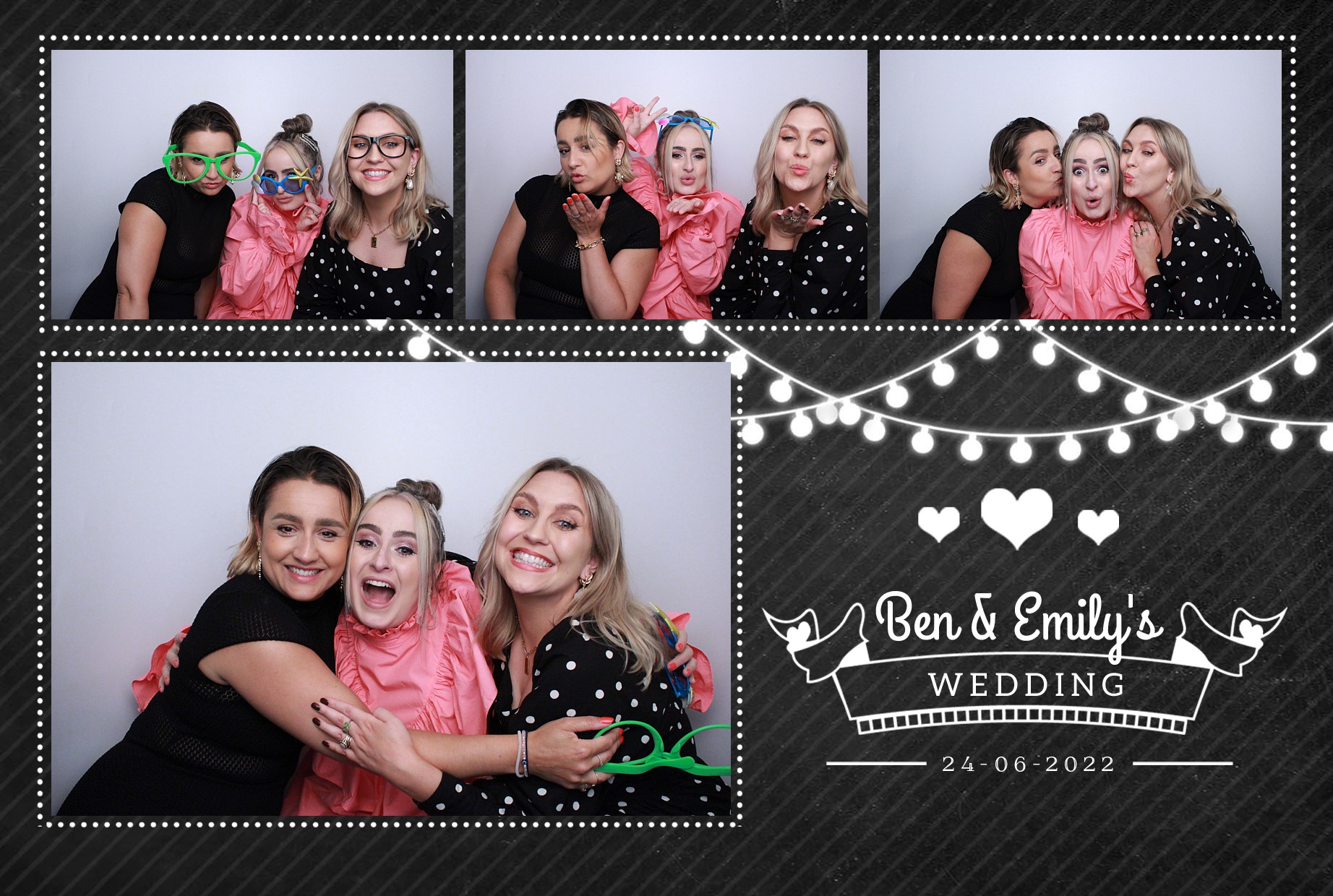 Ben & Emily's Wedding  | View more photos from the event at gallery.myphotoboothexperience.co.uk/u/MyPhotoBoothExperienceLtd/Ben-Emilys-Wedding