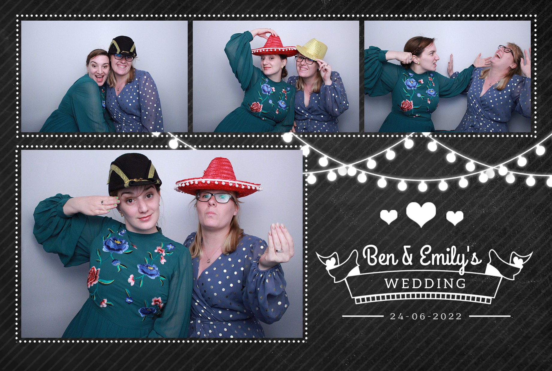 Ben & Emily's Wedding  | View more photos from the event at gallery.myphotoboothexperience.co.uk/u/MyPhotoBoothExperienceLtd/Ben-Emilys-Wedding
