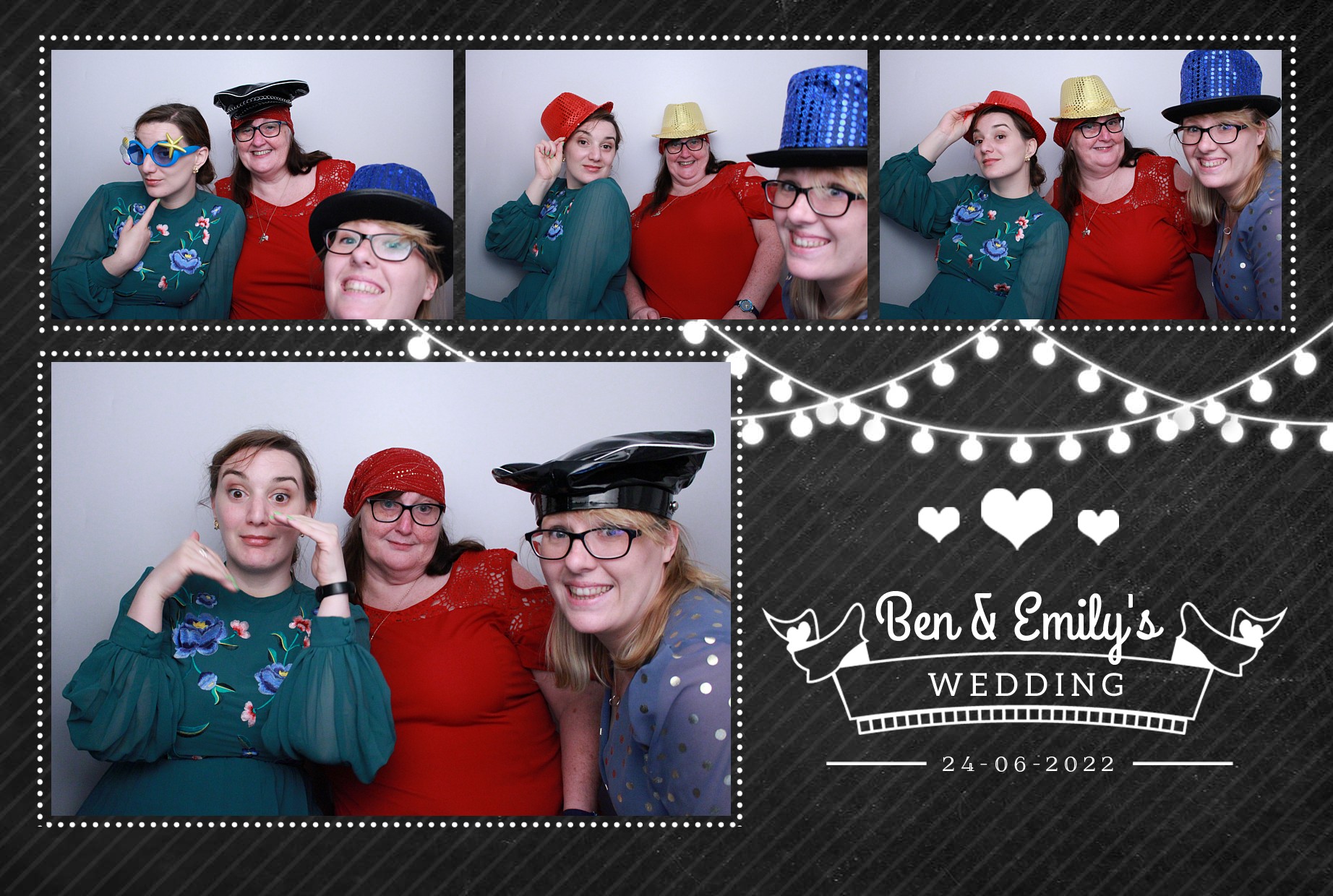 Ben & Emily's Wedding  | View more photos from the event at gallery.myphotoboothexperience.co.uk/u/MyPhotoBoothExperienceLtd/Ben-Emilys-Wedding