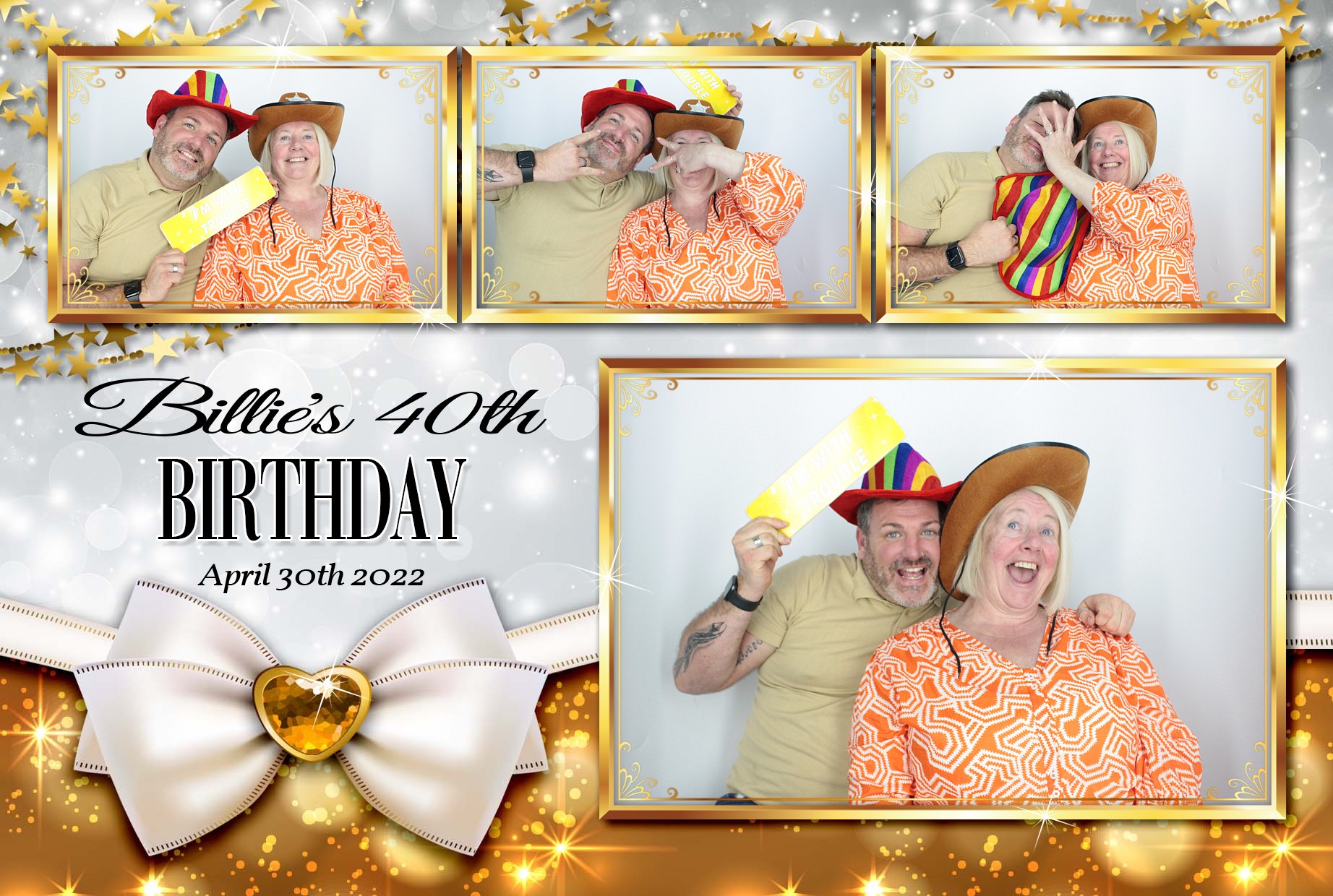 Billie's 40th Birthday  | View more photos from the event at gallery.myphotoboothexperience.co.uk/u/MyPhotoBoothExperienceLtd/Billies-40th-Birthday