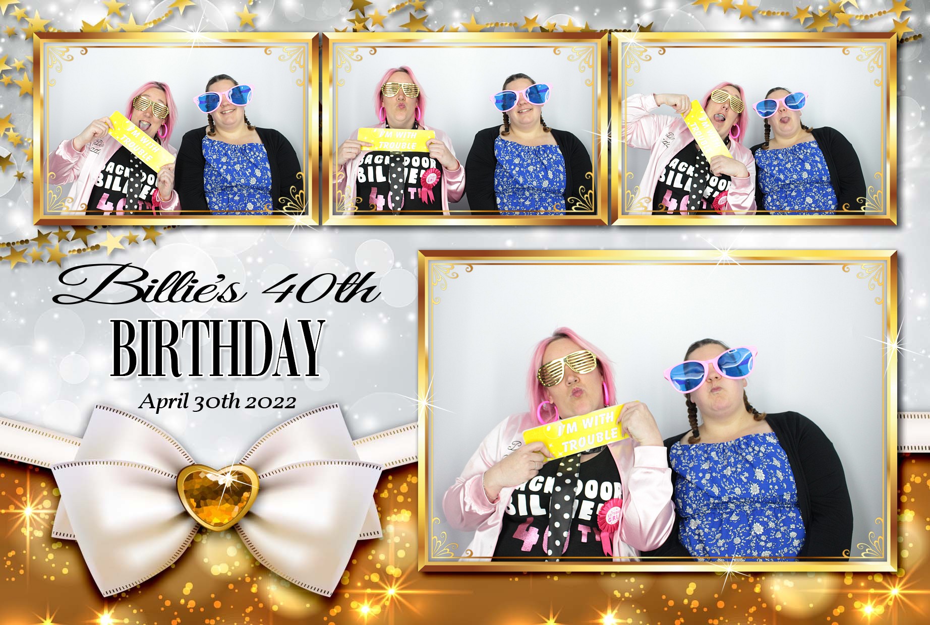 Billie's 40th Birthday  | View more photos from the event at gallery.myphotoboothexperience.co.uk/u/MyPhotoBoothExperienceLtd/Billies-40th-Birthday