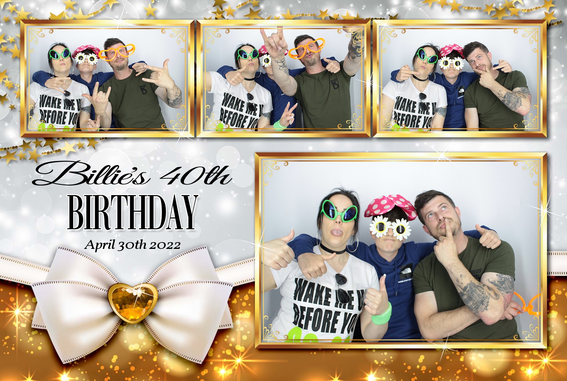 Billie's 40th Birthday  | View more photos from the event at gallery.myphotoboothexperience.co.uk/u/MyPhotoBoothExperienceLtd/Billies-40th-Birthday