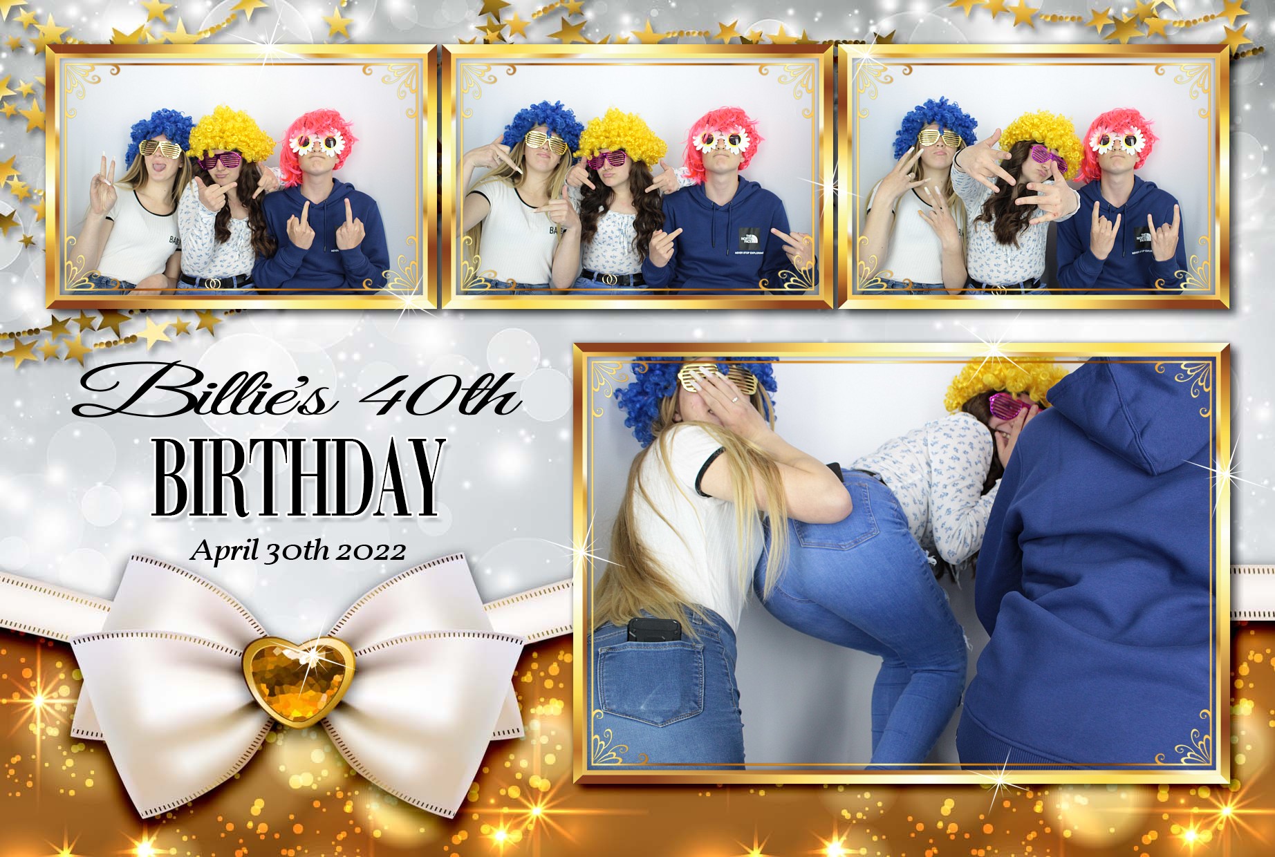 Billie's 40th Birthday  | View more photos from the event at gallery.myphotoboothexperience.co.uk/u/MyPhotoBoothExperienceLtd/Billies-40th-Birthday