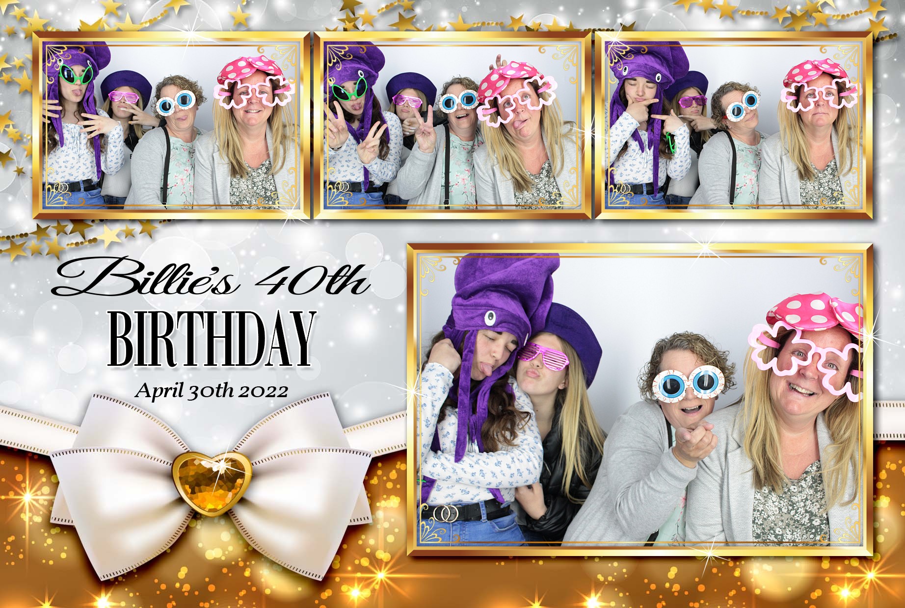 Billie's 40th Birthday  | View more photos from the event at gallery.myphotoboothexperience.co.uk/u/MyPhotoBoothExperienceLtd/Billies-40th-Birthday